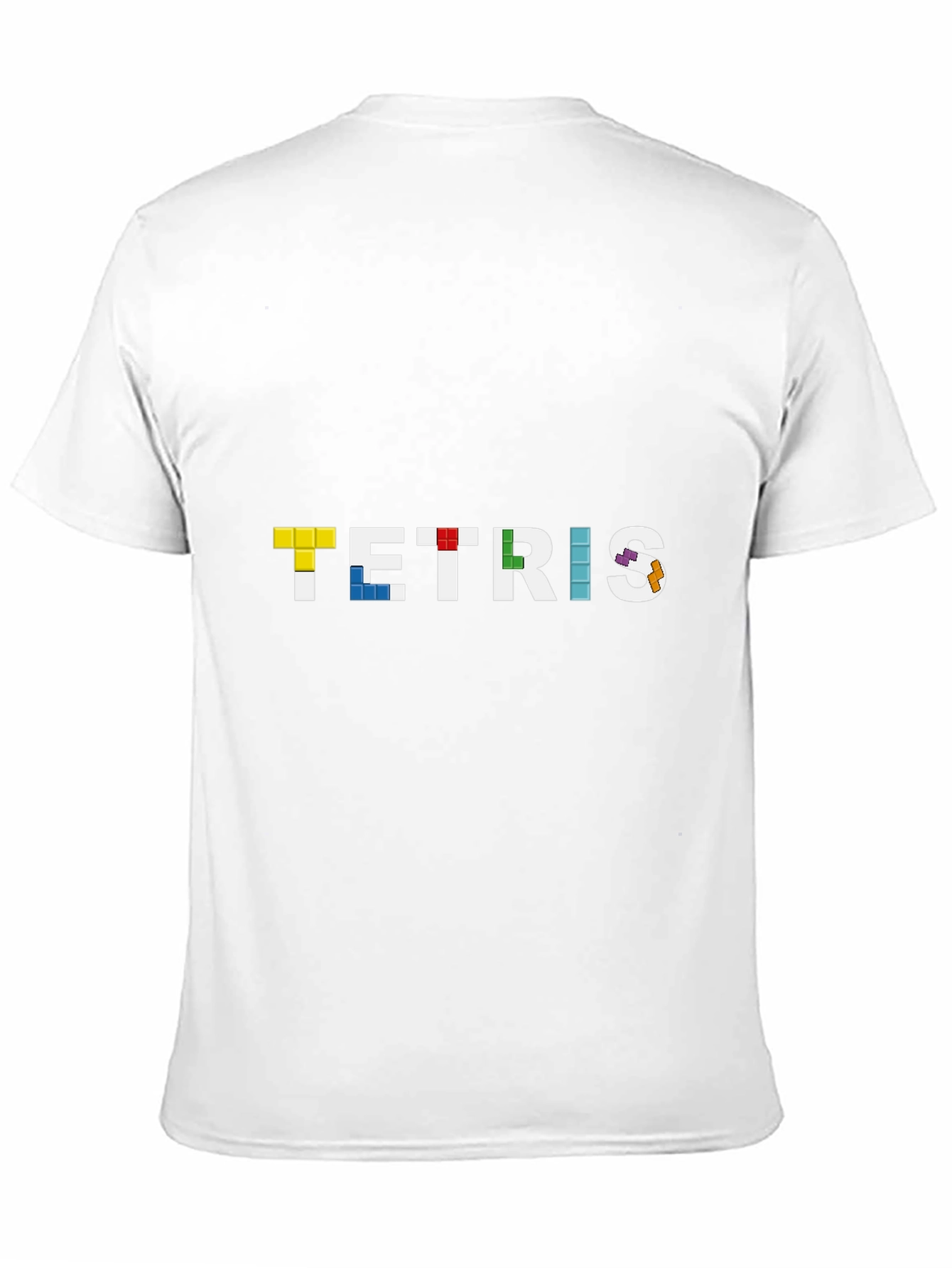 Tetris T-Shirt - Classic Game Black Tee