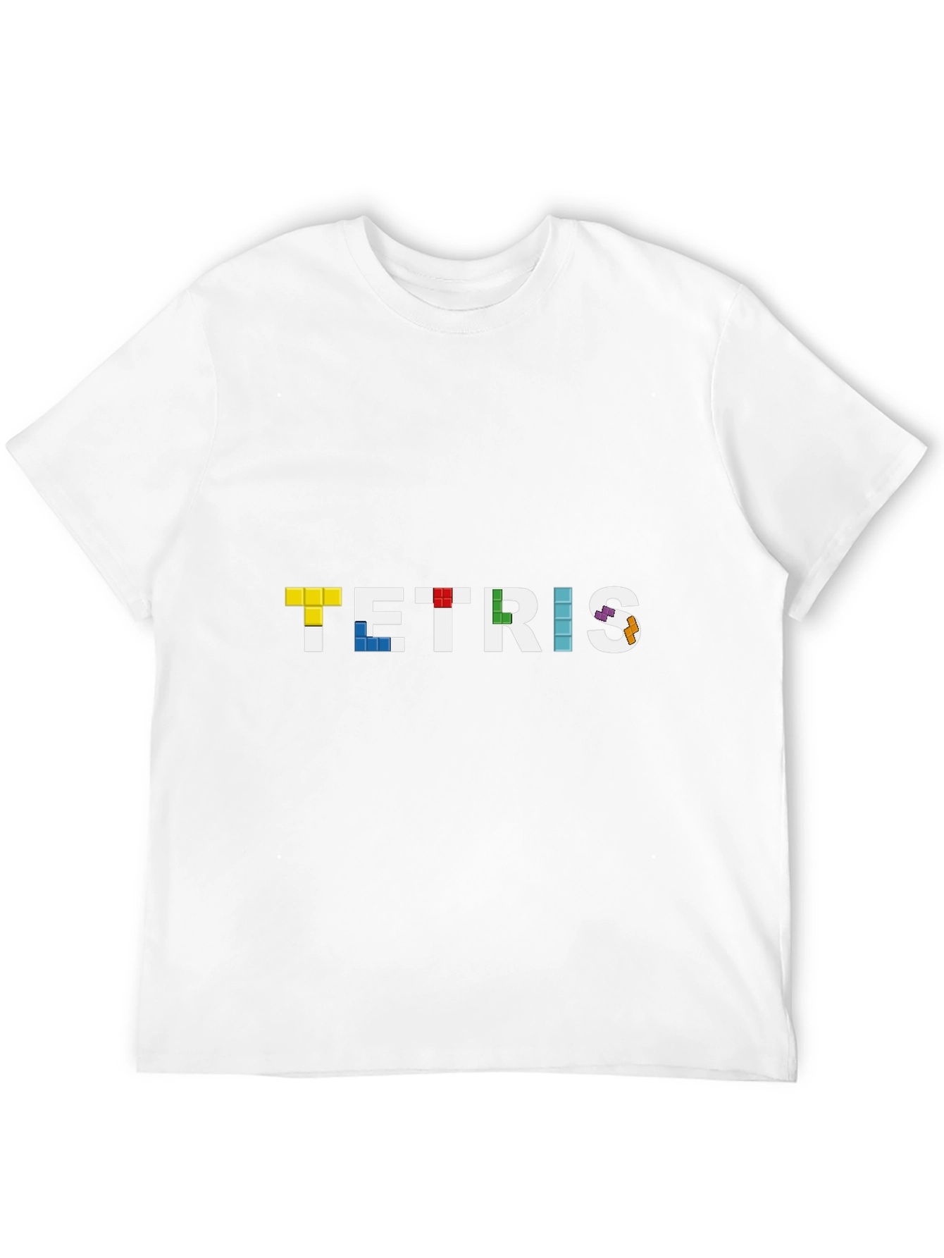 Tetris T-Shirt - Classic Game Black Tee