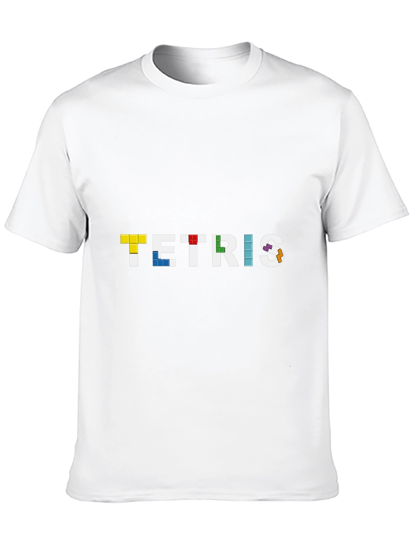 Tetris T-Shirt - Classic Game Black Tee