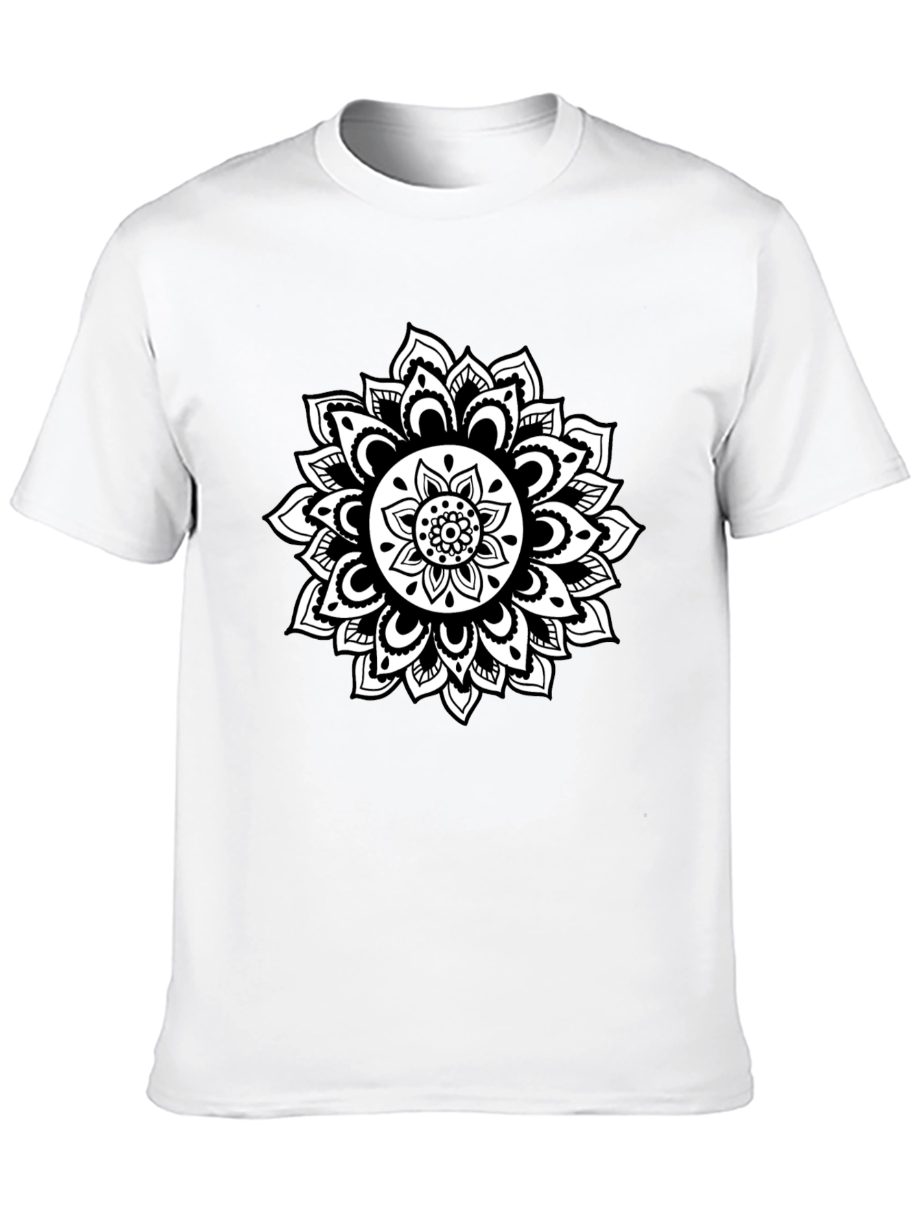 Black Mandala Graphic Tee