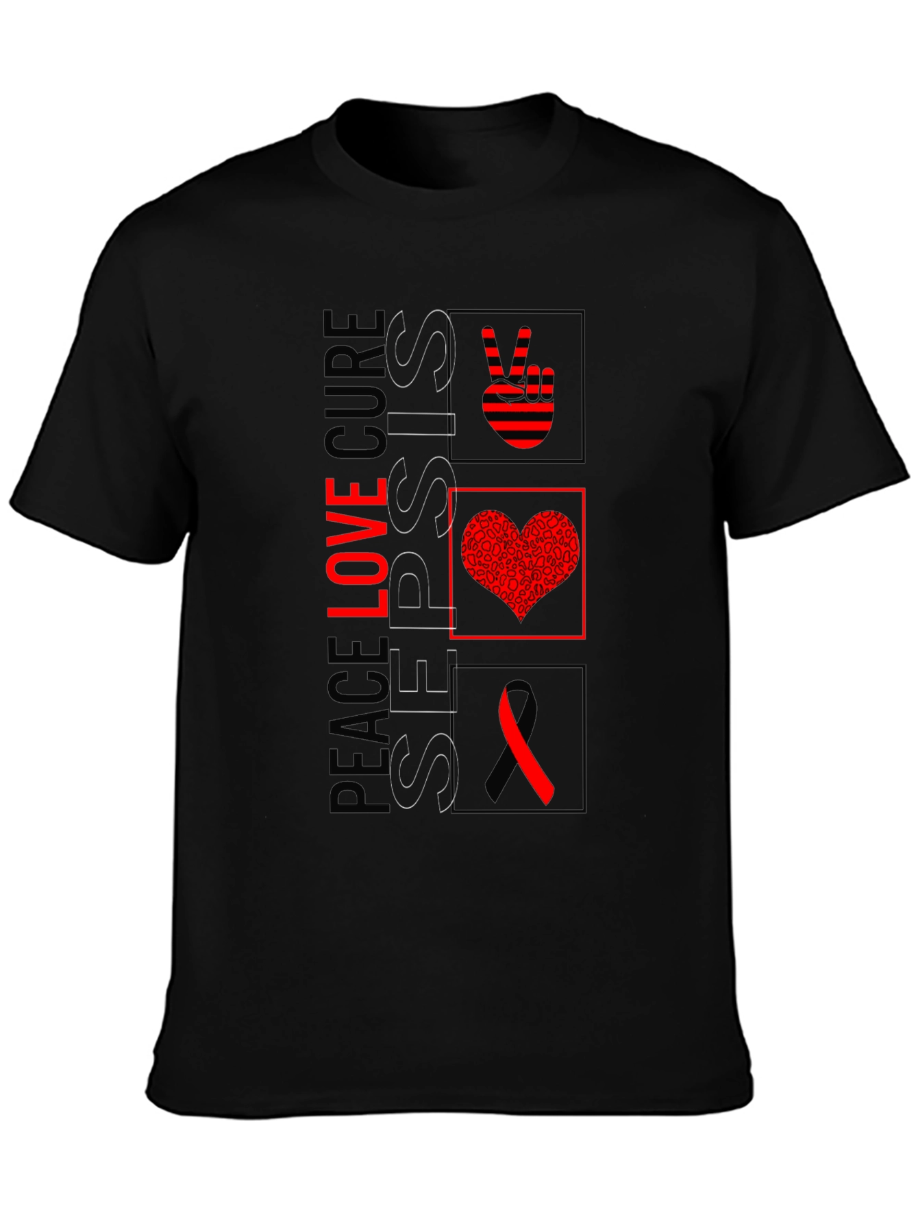 Peace Love Cure Sepsis T-Shirt