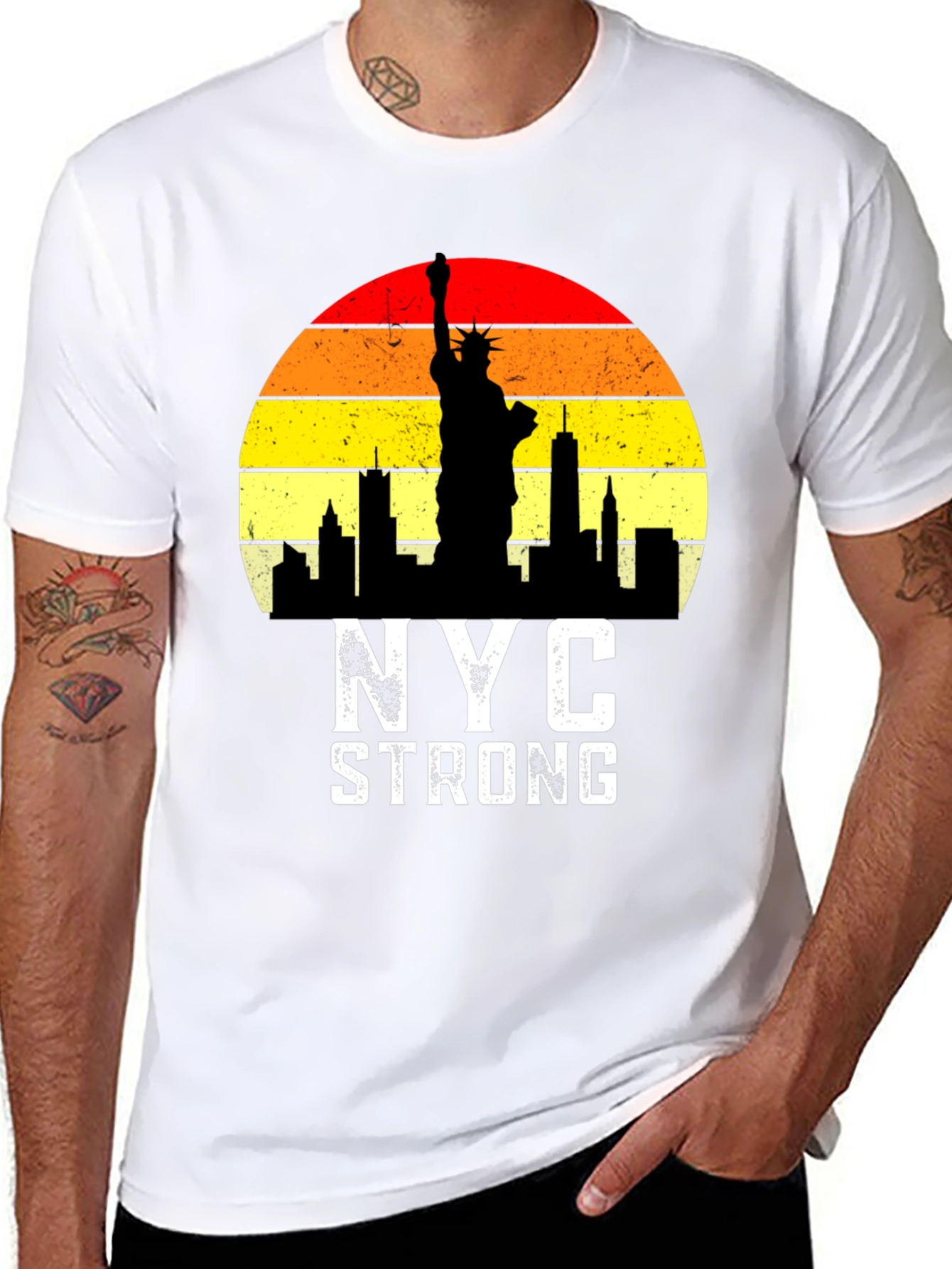 NYC Strong Graphic T-Shirt