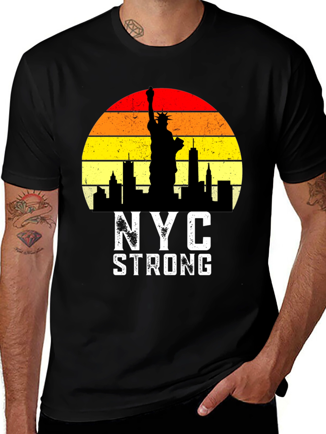 NYC Strong Graphic T-Shirt