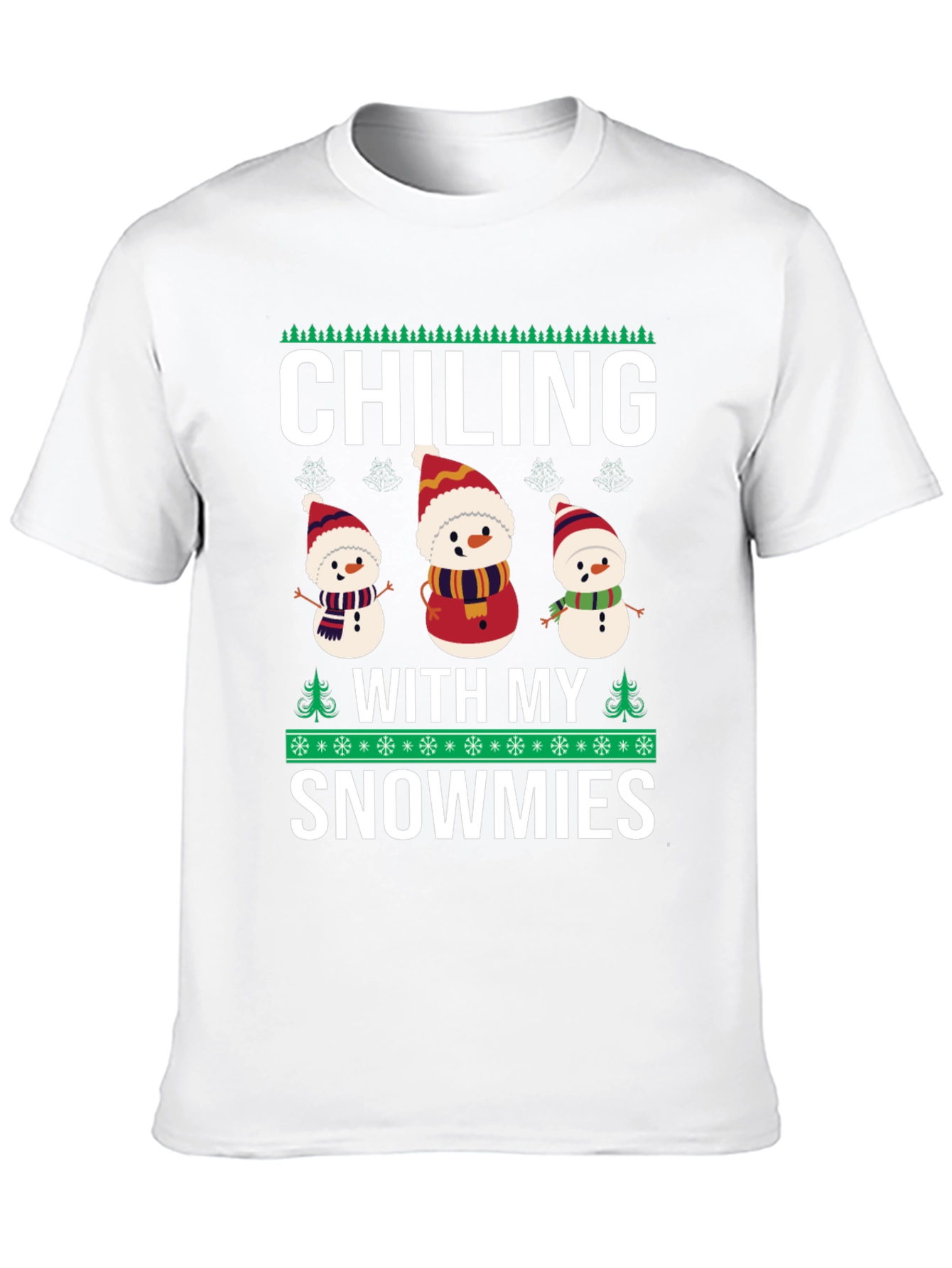 Chilling With My Snowmies T-Shirt
