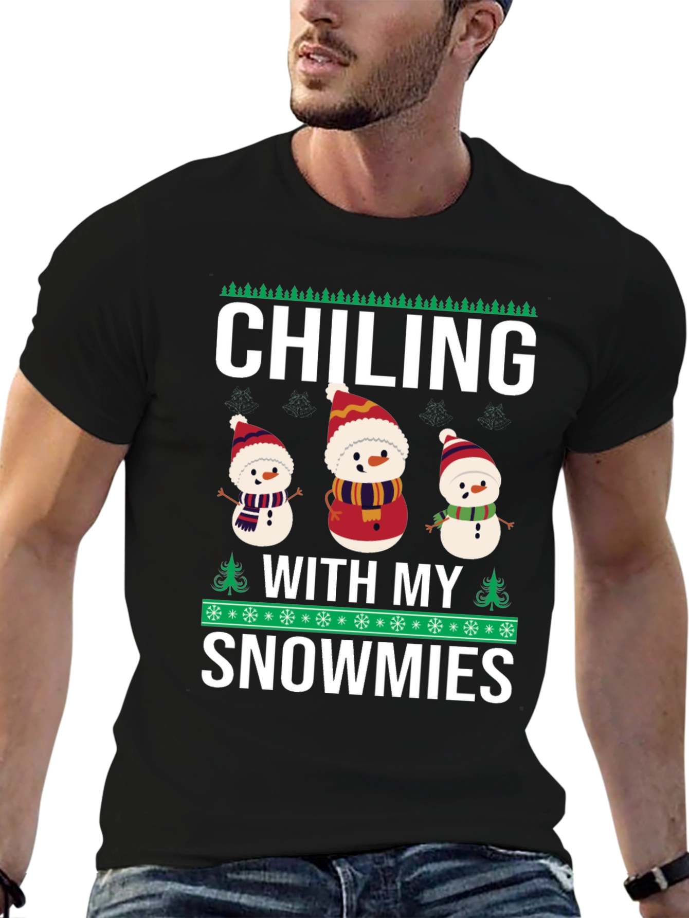 Chilling With My Snowmies T-Shirt