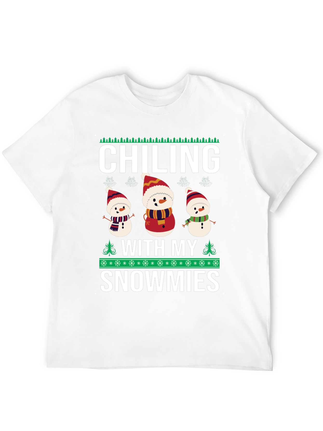 Chilling With My Snowmies T-Shirt