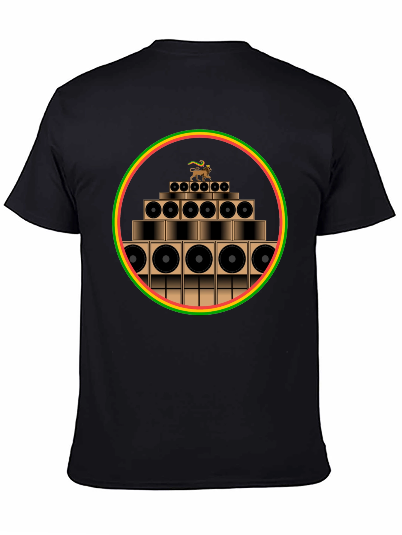 Rasta Sound System Graphic T-Shirt