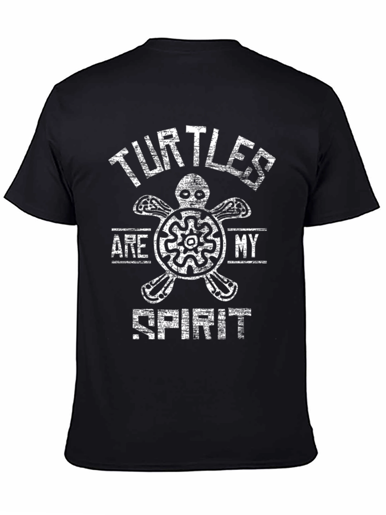 Turtles Are My Spirit T-Shirt - Black