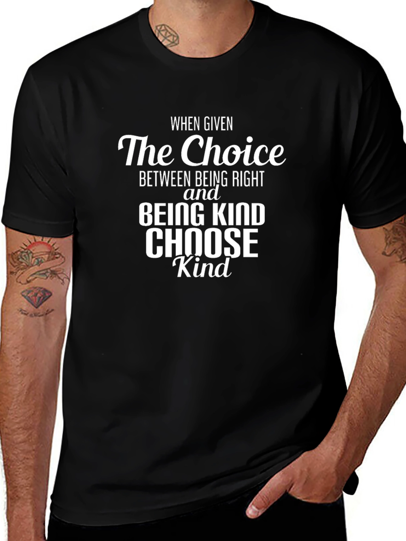 Choose Kind T-Shirt - Inspirational Graphic Tee