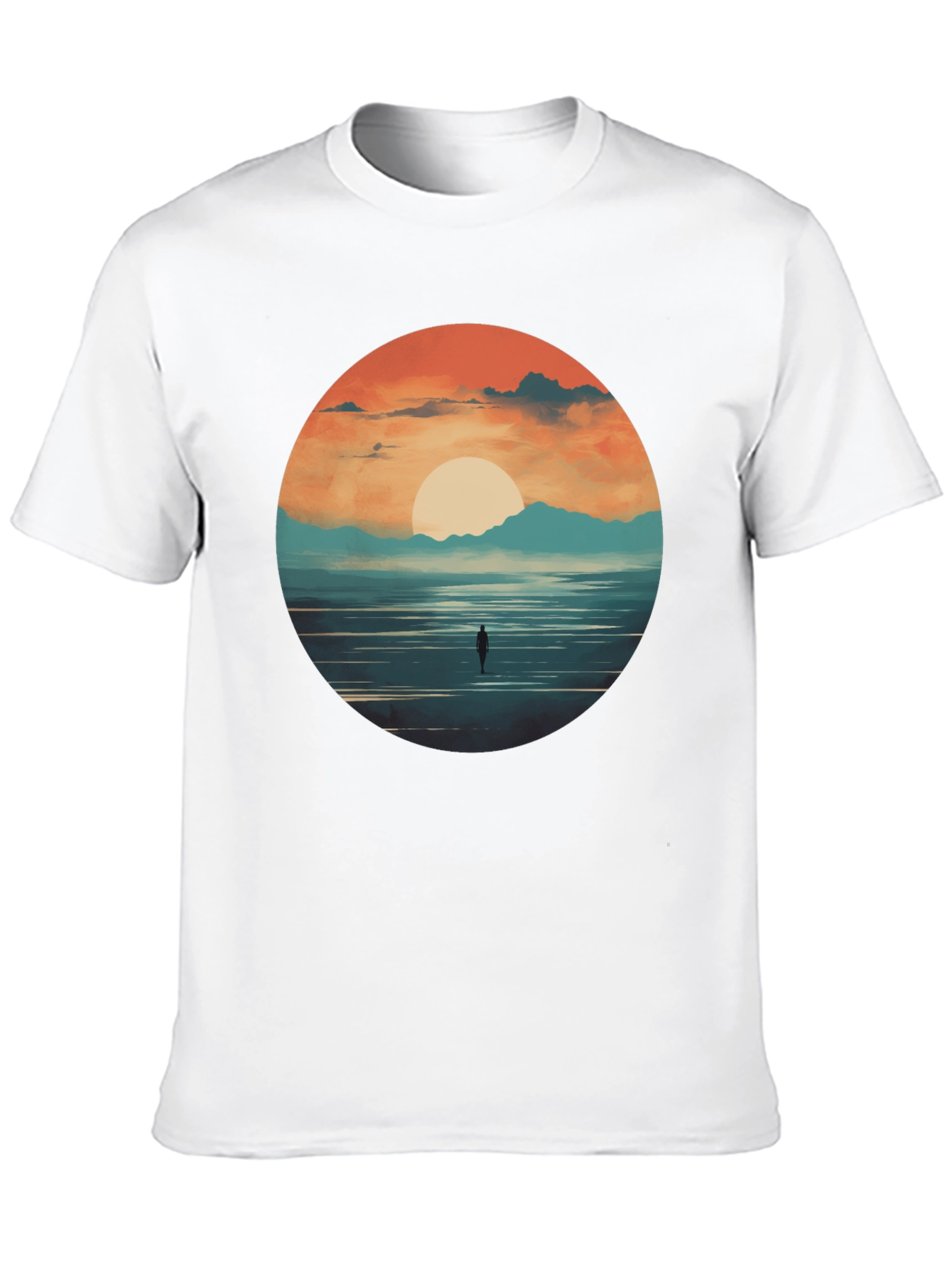 Sunset Horizon Graphic Tee