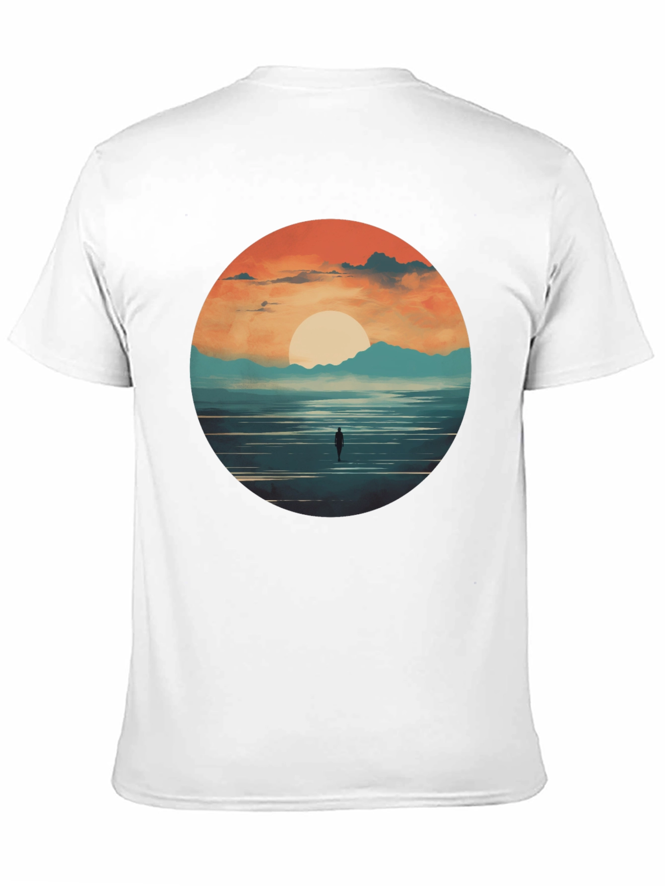 Sunset Horizon Graphic Tee