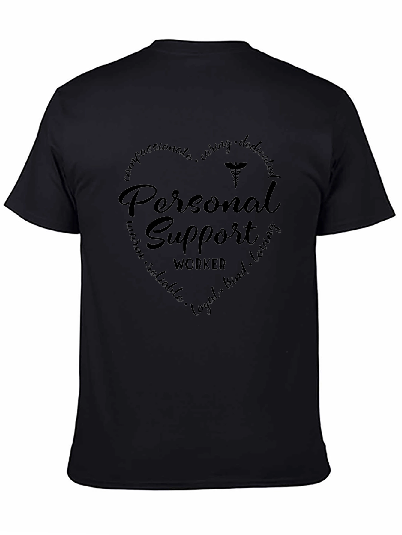 Personal Support Worker Heart T-Shirt