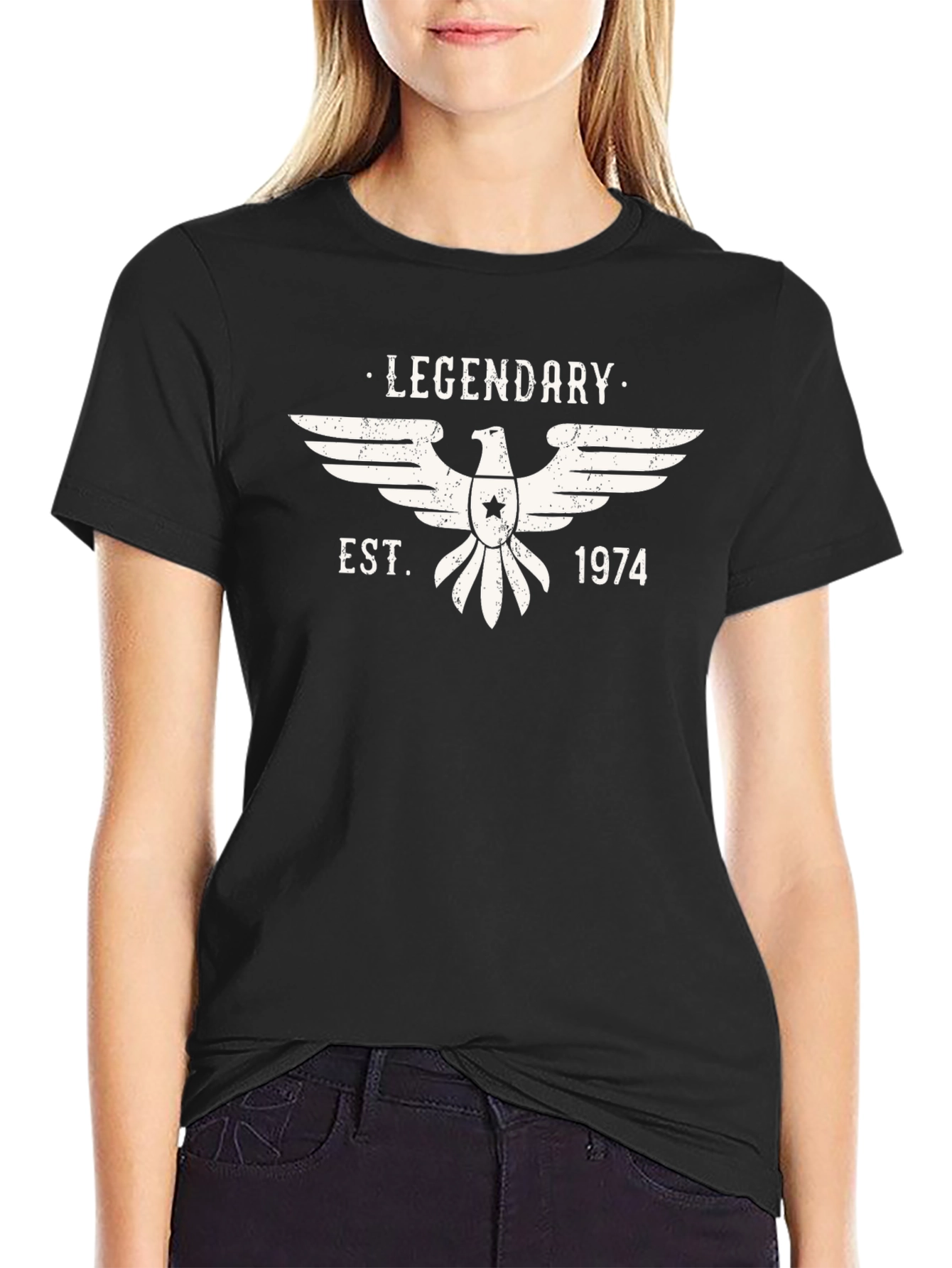 Legendary EST. 1974 Eagle Graphic T-Shirt