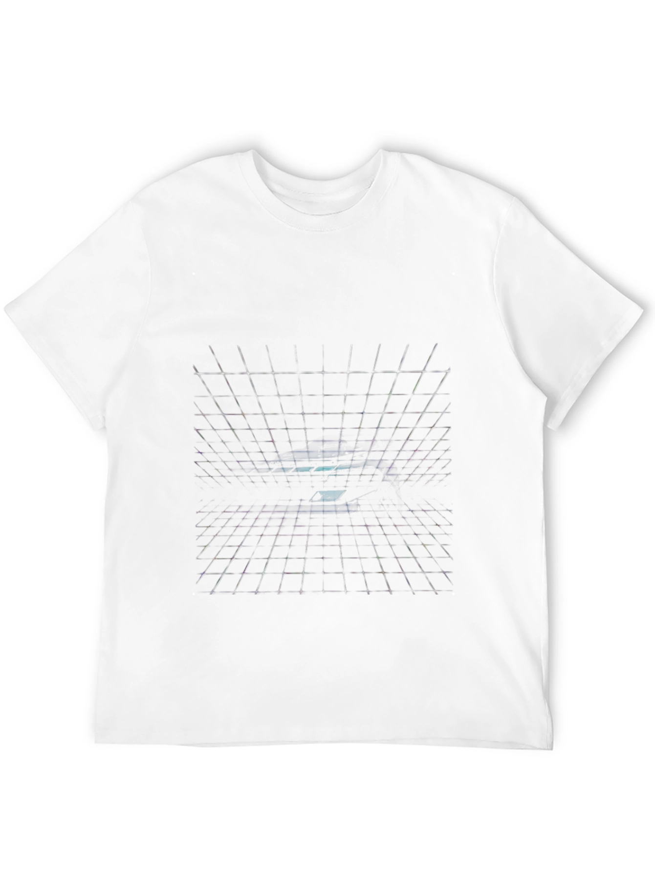 Gridscape Black Tee