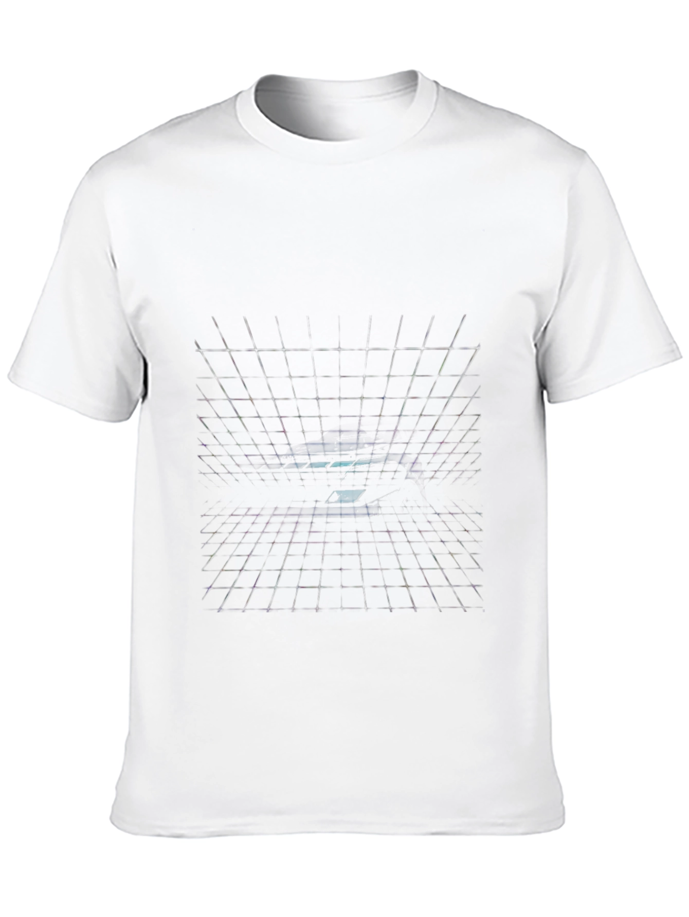 Gridscape Black Tee
