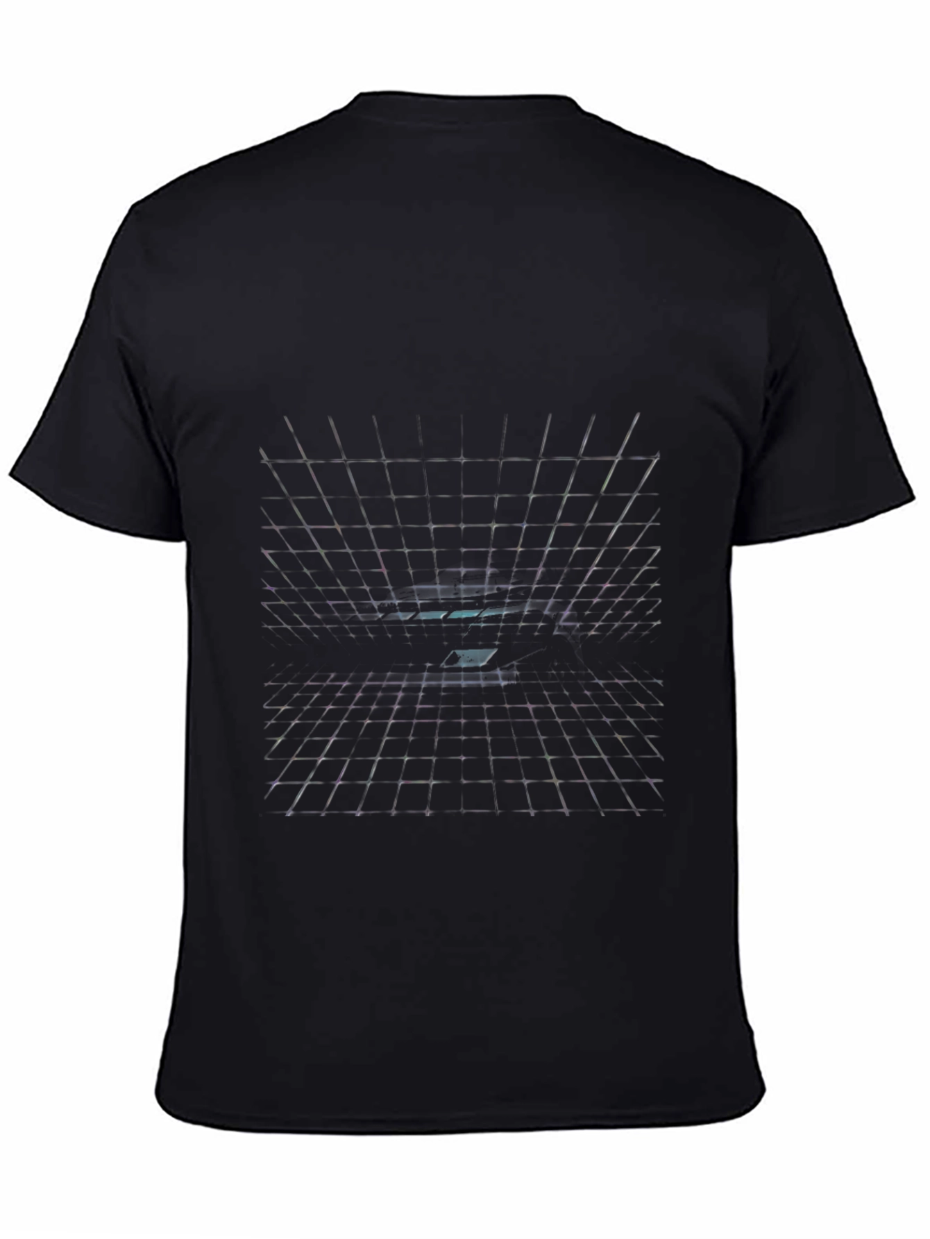 Gridscape Black Tee