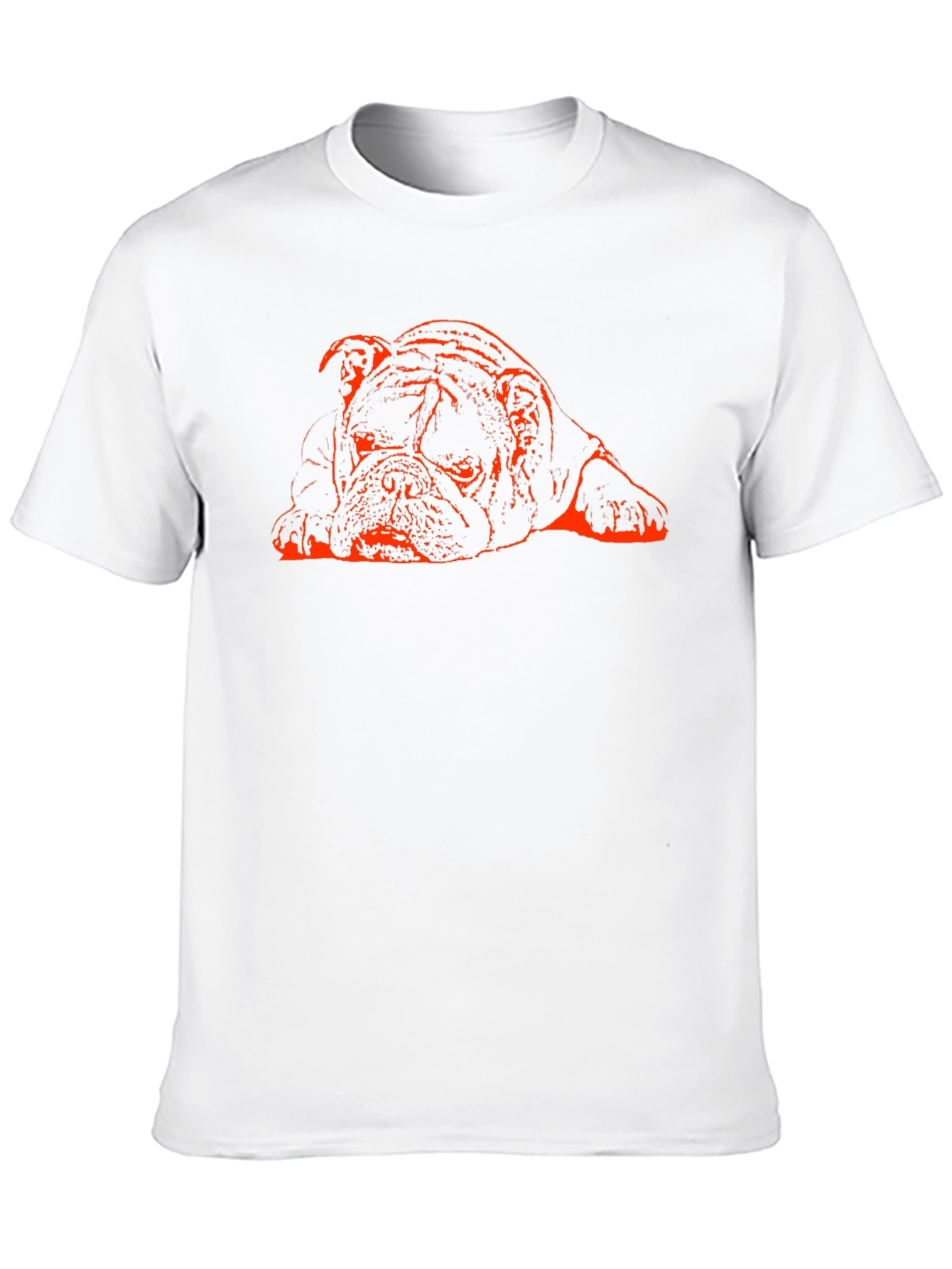 Bulldog Graphic T-Shirt - Stylish & Comfortable