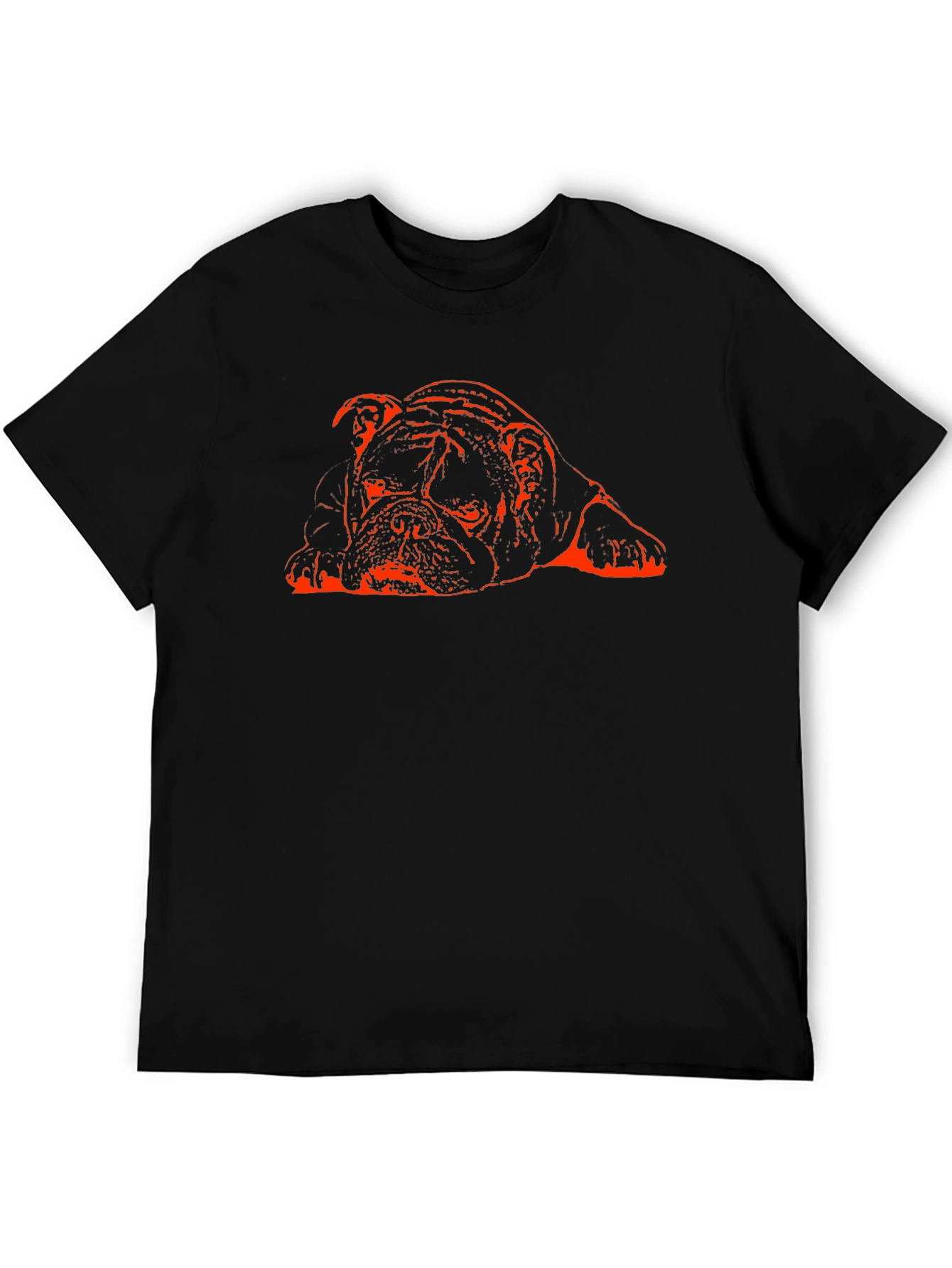 Bulldog Graphic T-Shirt - Stylish & Comfortable