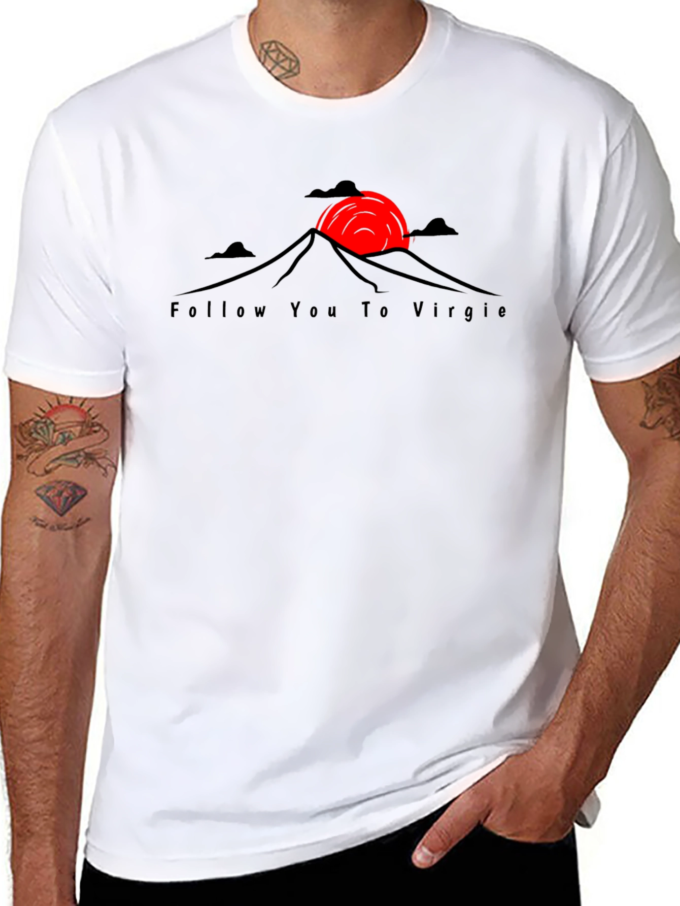Follow You To Virgie Graphic Tee