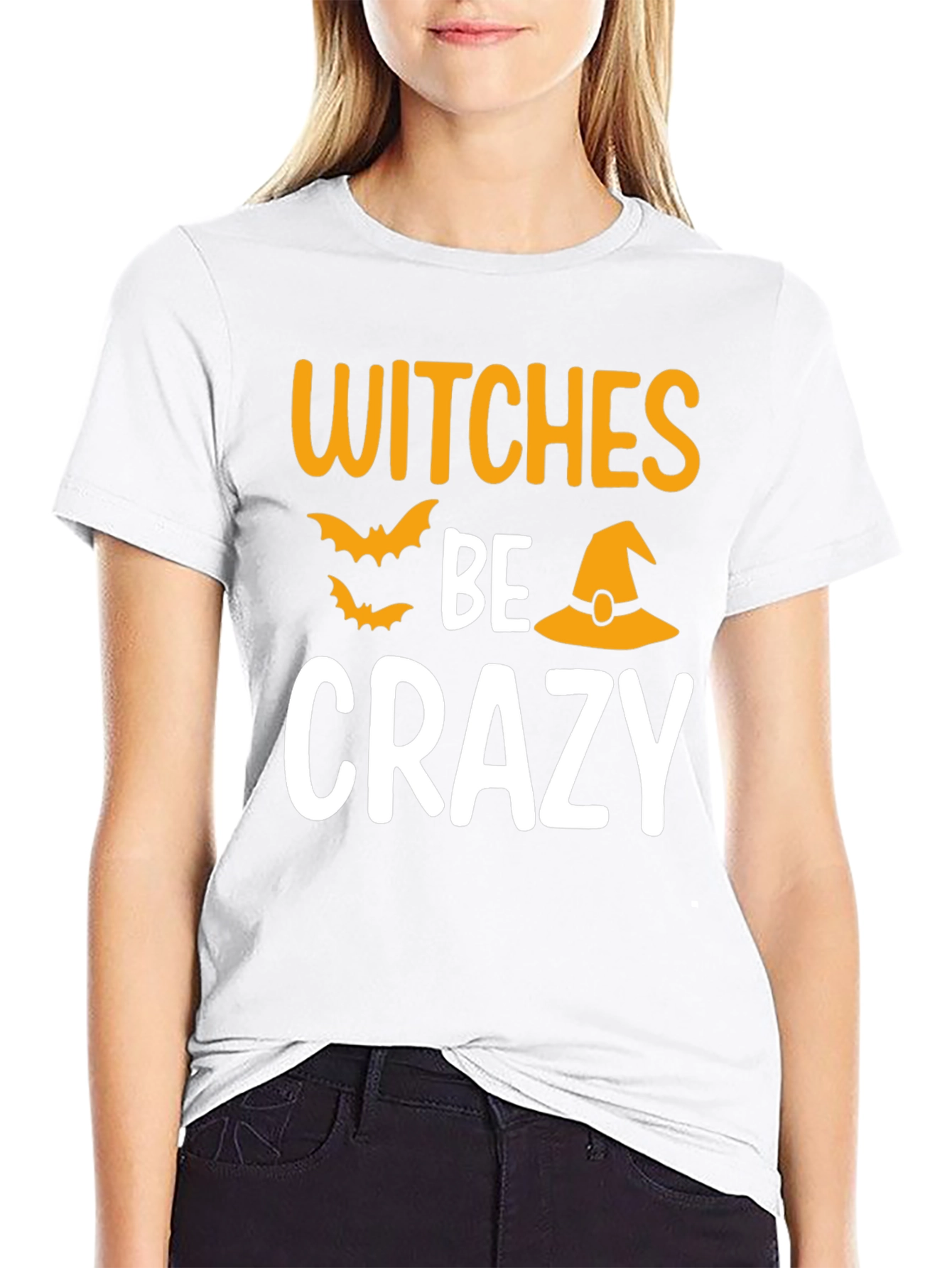 Witches Be Crazy Graphic T-Shirt - Halloween Tee