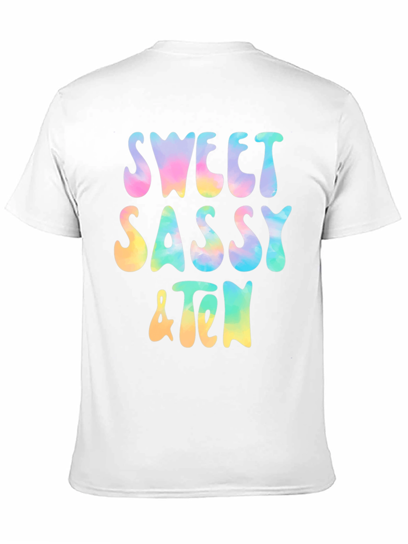 Sweet Sassy & Ten Graphic Tee - Black