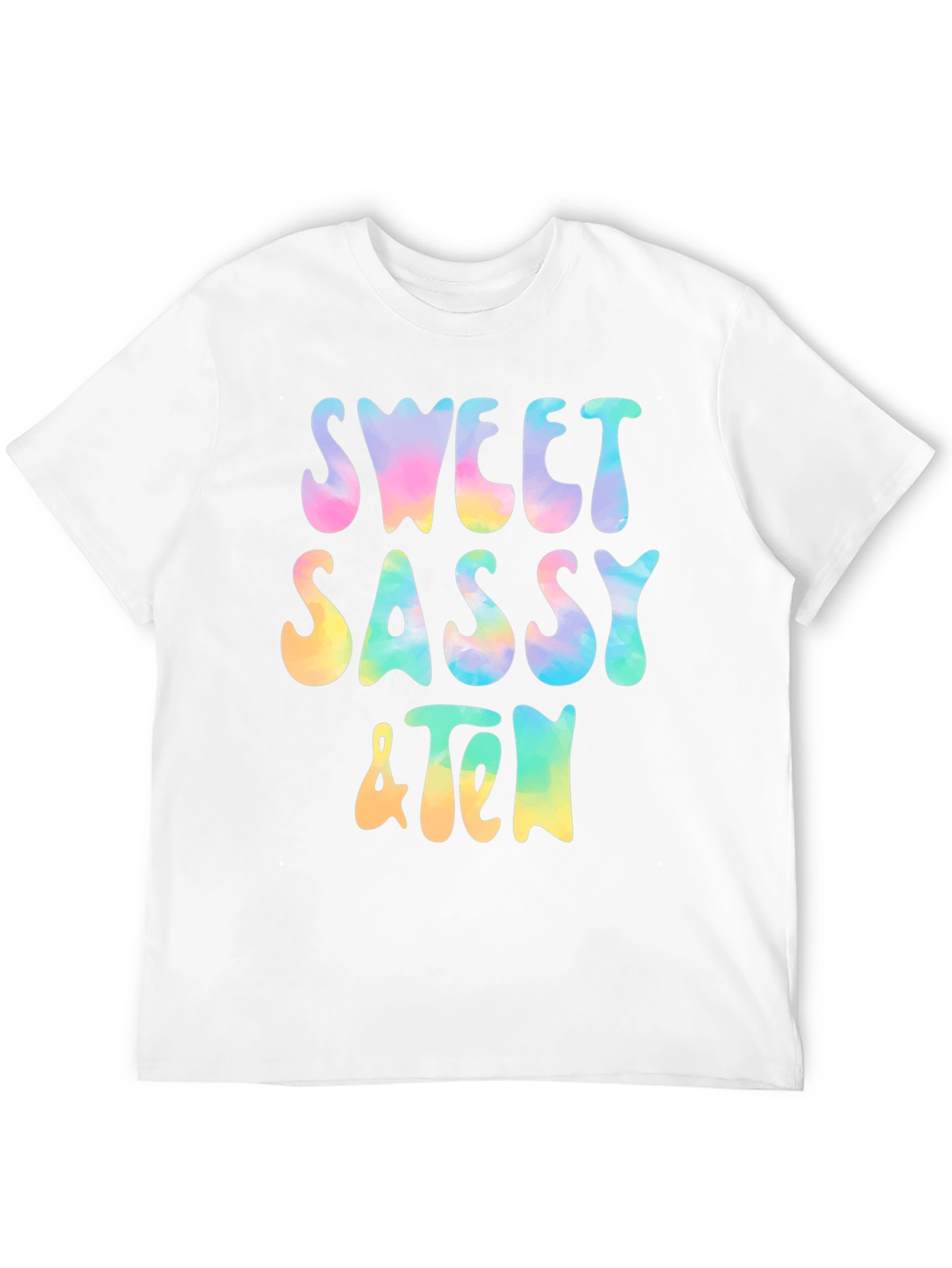 Sweet Sassy & Ten Graphic Tee - Black