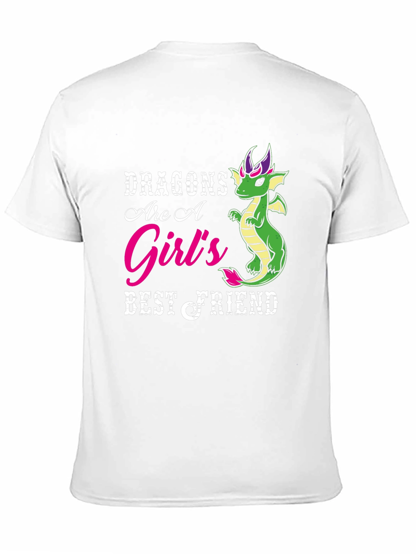 Dragon Girls Best Friend Graphic Tee