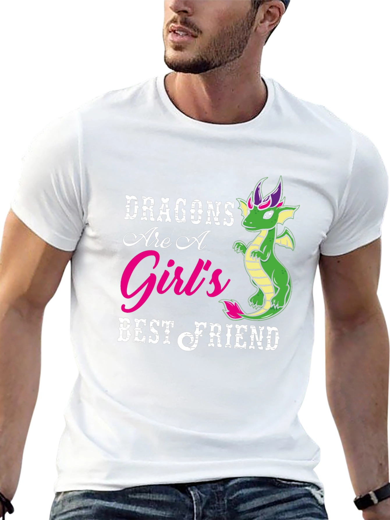 Dragon Girls Best Friend Graphic Tee