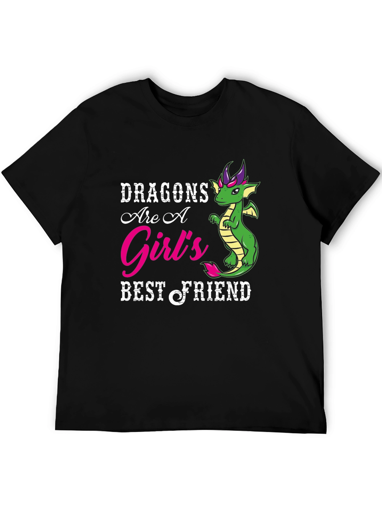 Dragon Girls Best Friend Graphic Tee