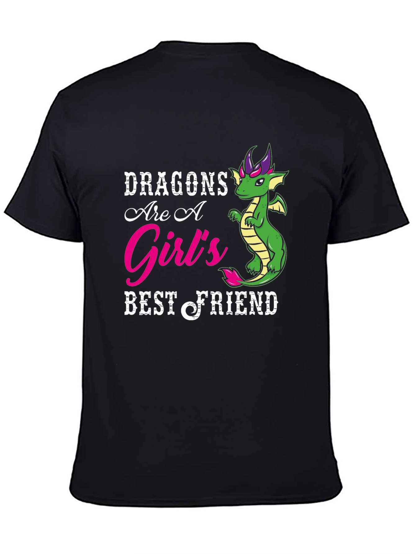 Dragon Girls Best Friend Graphic Tee