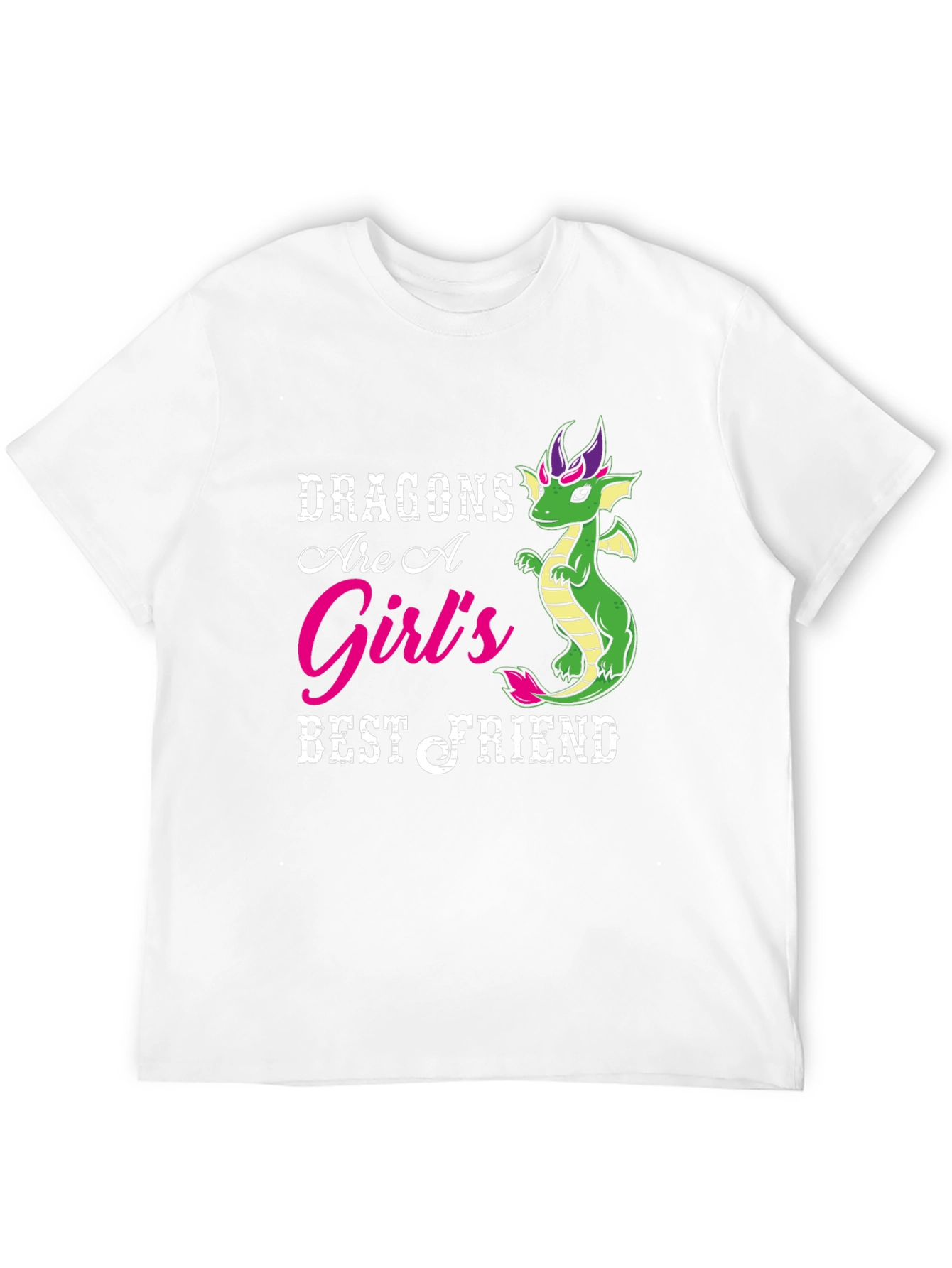 Dragon Girls Best Friend Graphic Tee