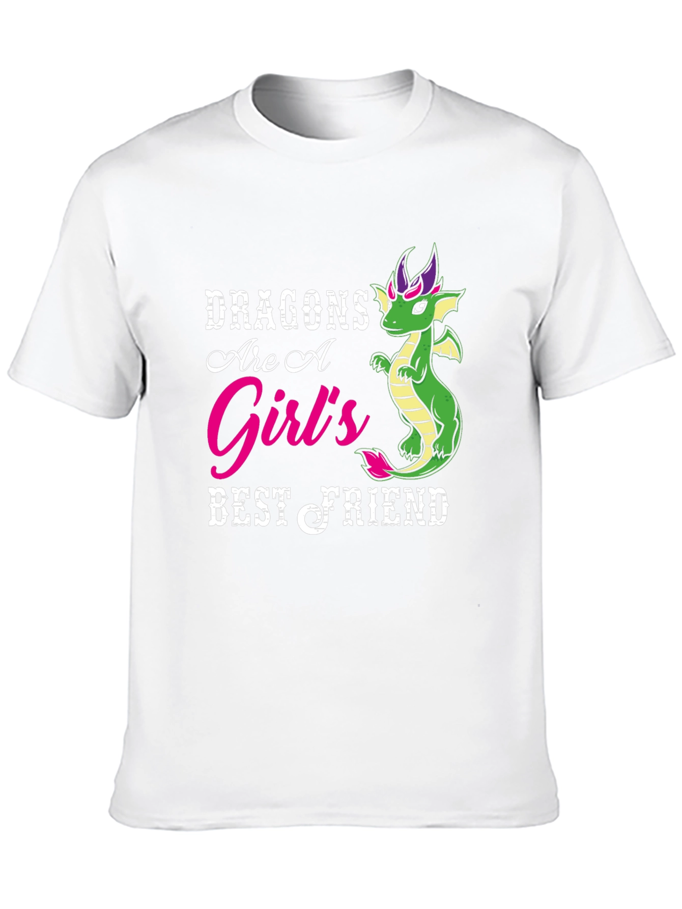 Dragon Girls Best Friend Graphic Tee