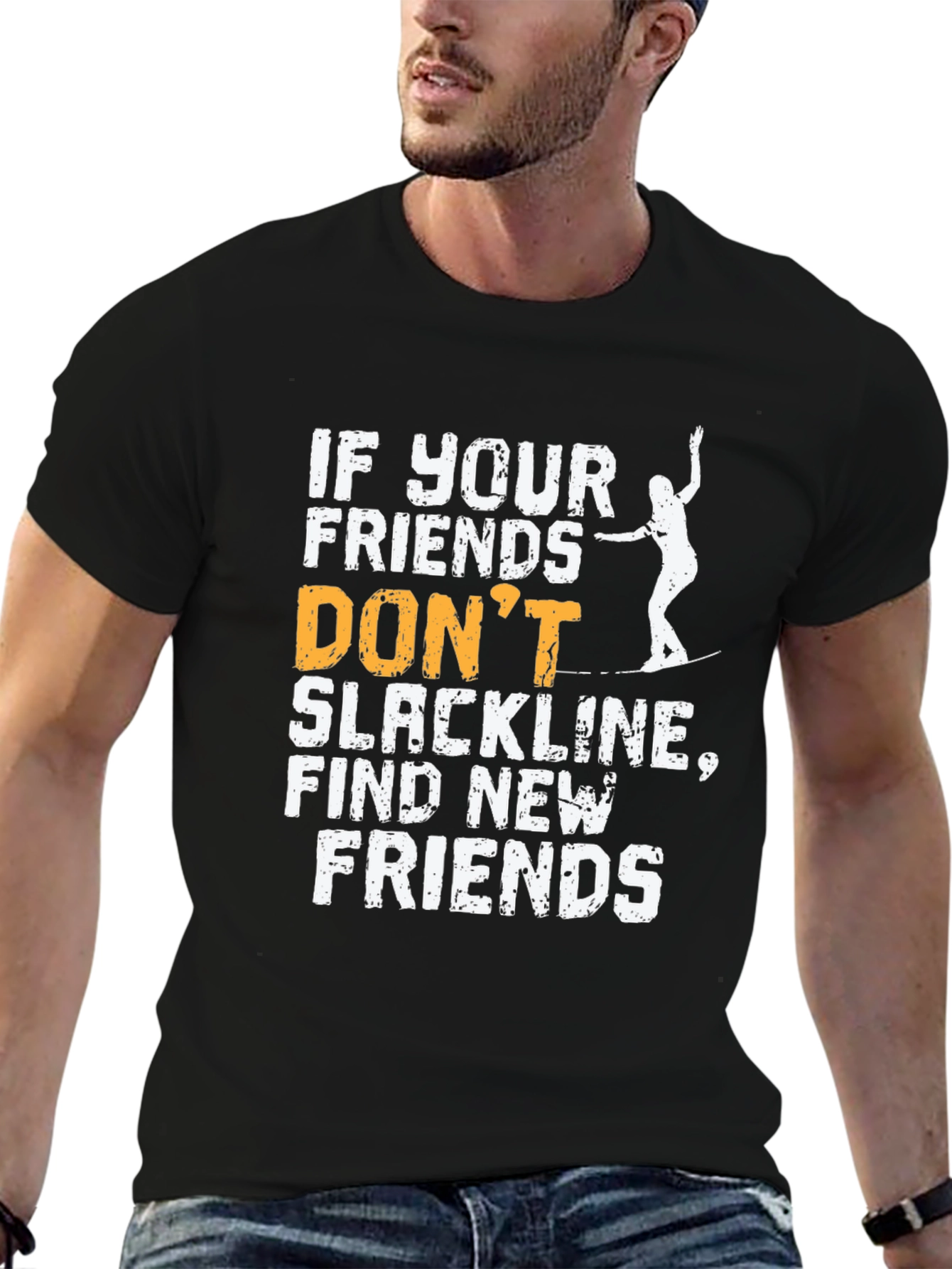 Slackline Friends Graphic T-Shirt