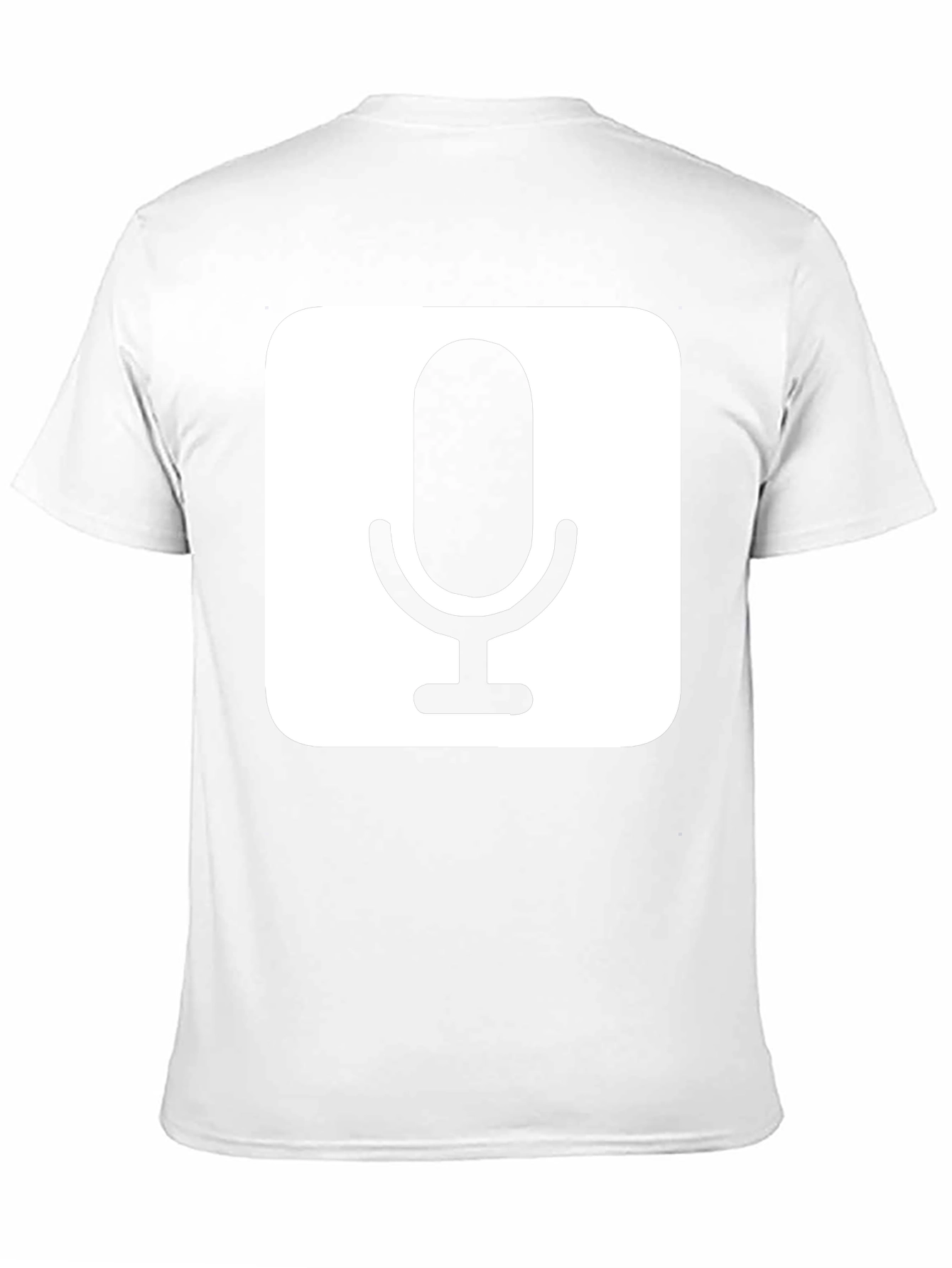 Mic Graphic Tee - Black Cotton T-Shirt