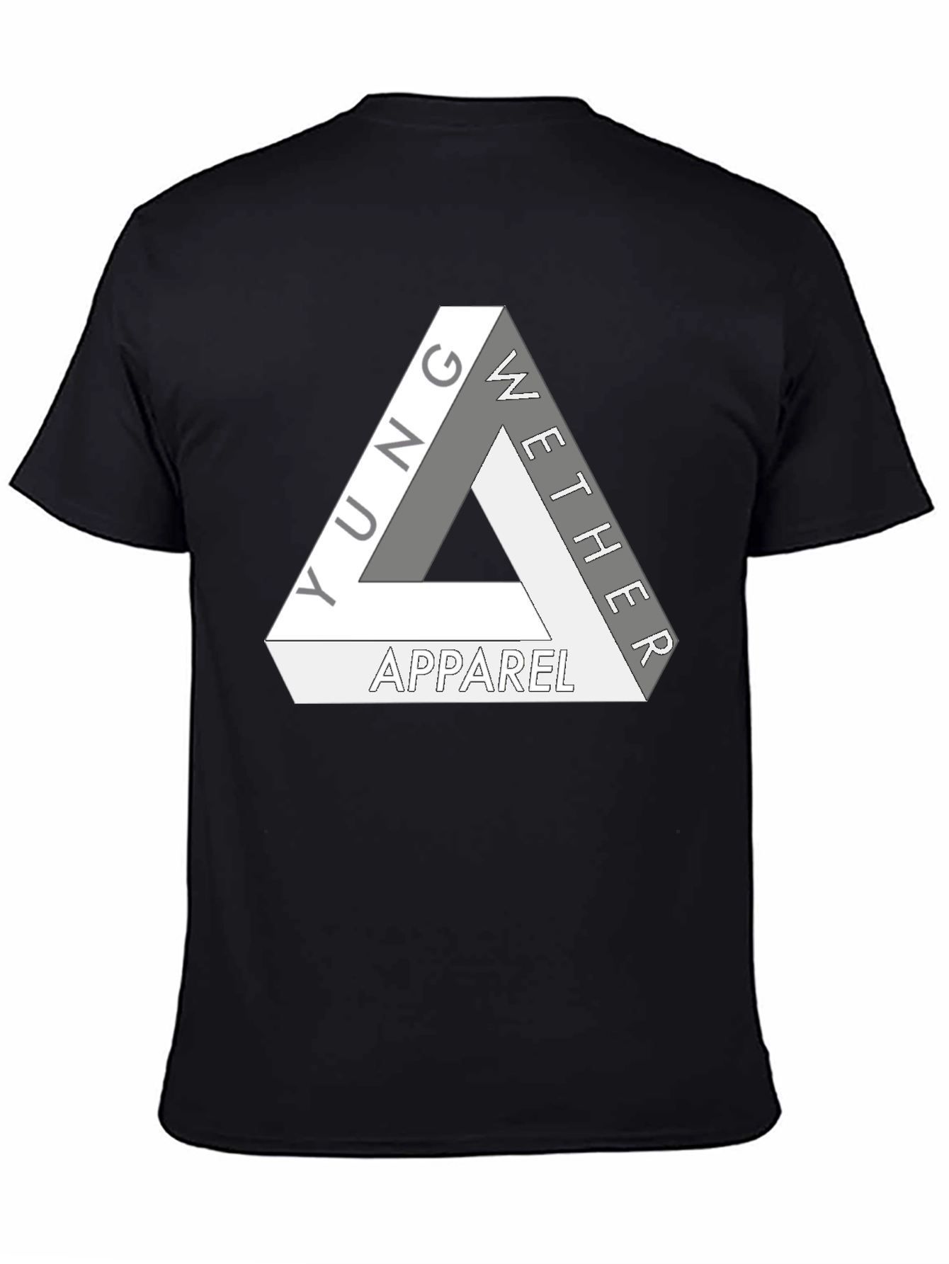 Yung Wether Apparel T-Shirt - Impossible Triangle Design