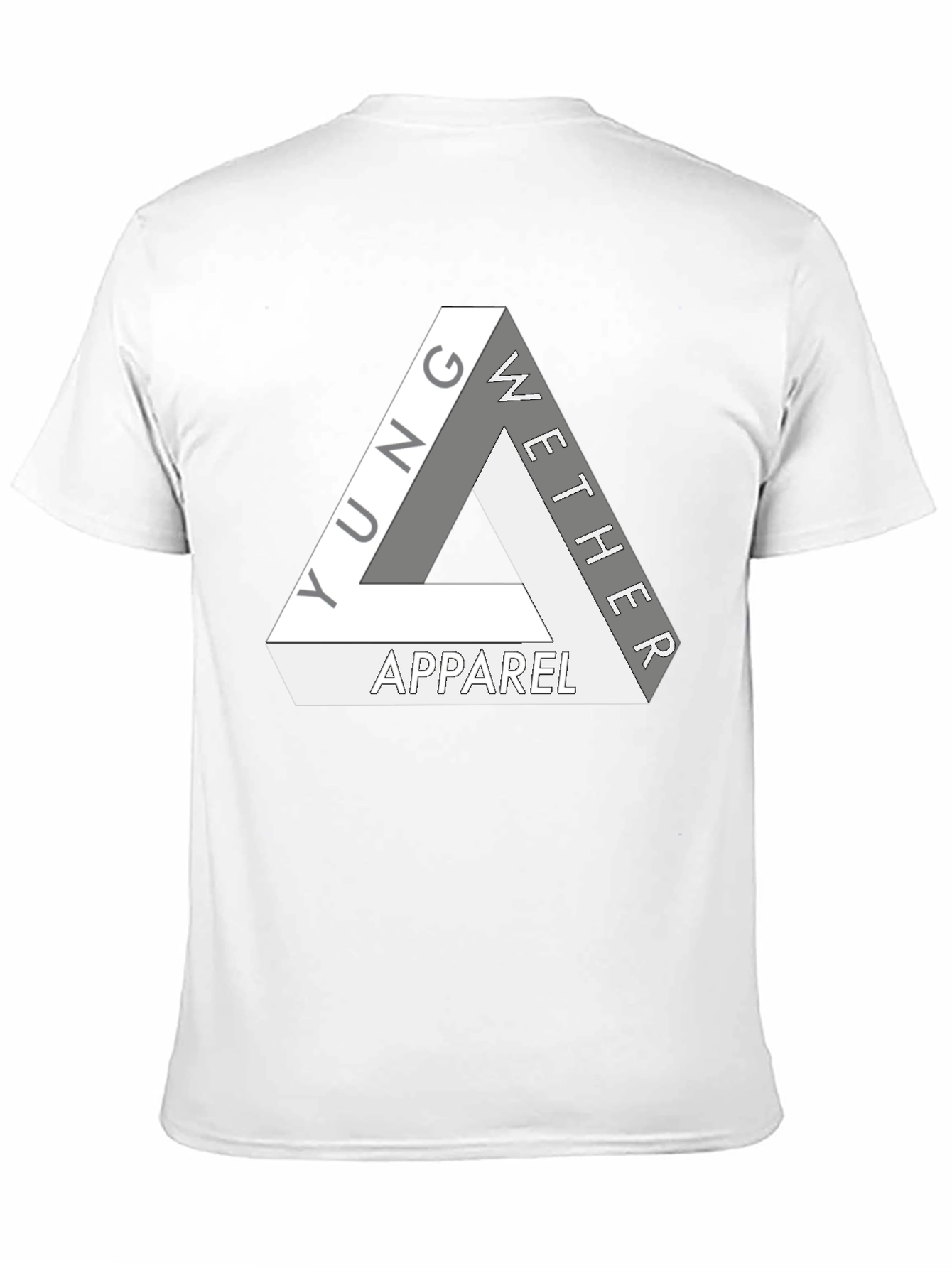 Yung Wether Apparel T-Shirt - Impossible Triangle Design