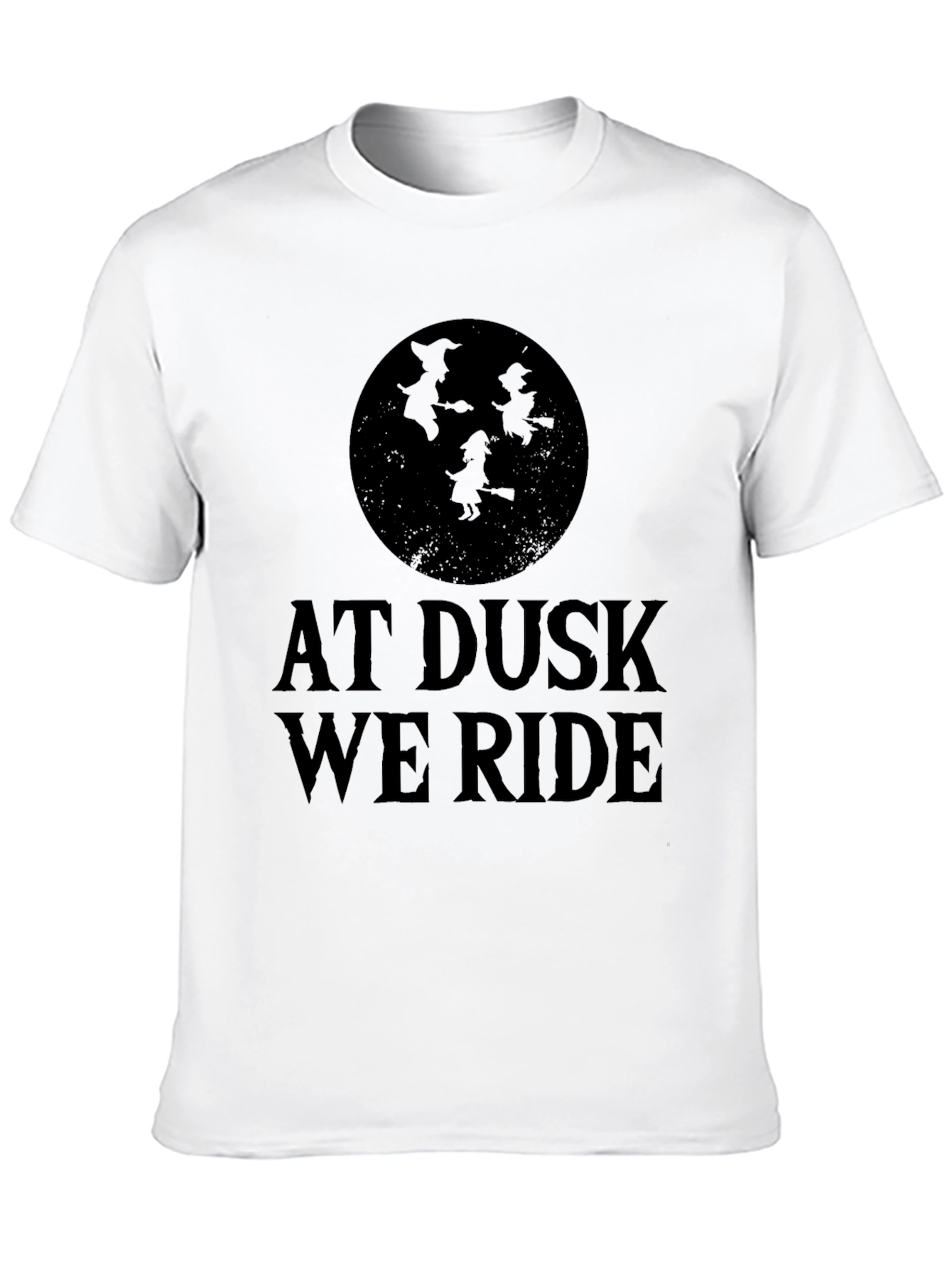 At Dusk We Ride Witch Graphic T-Shirt