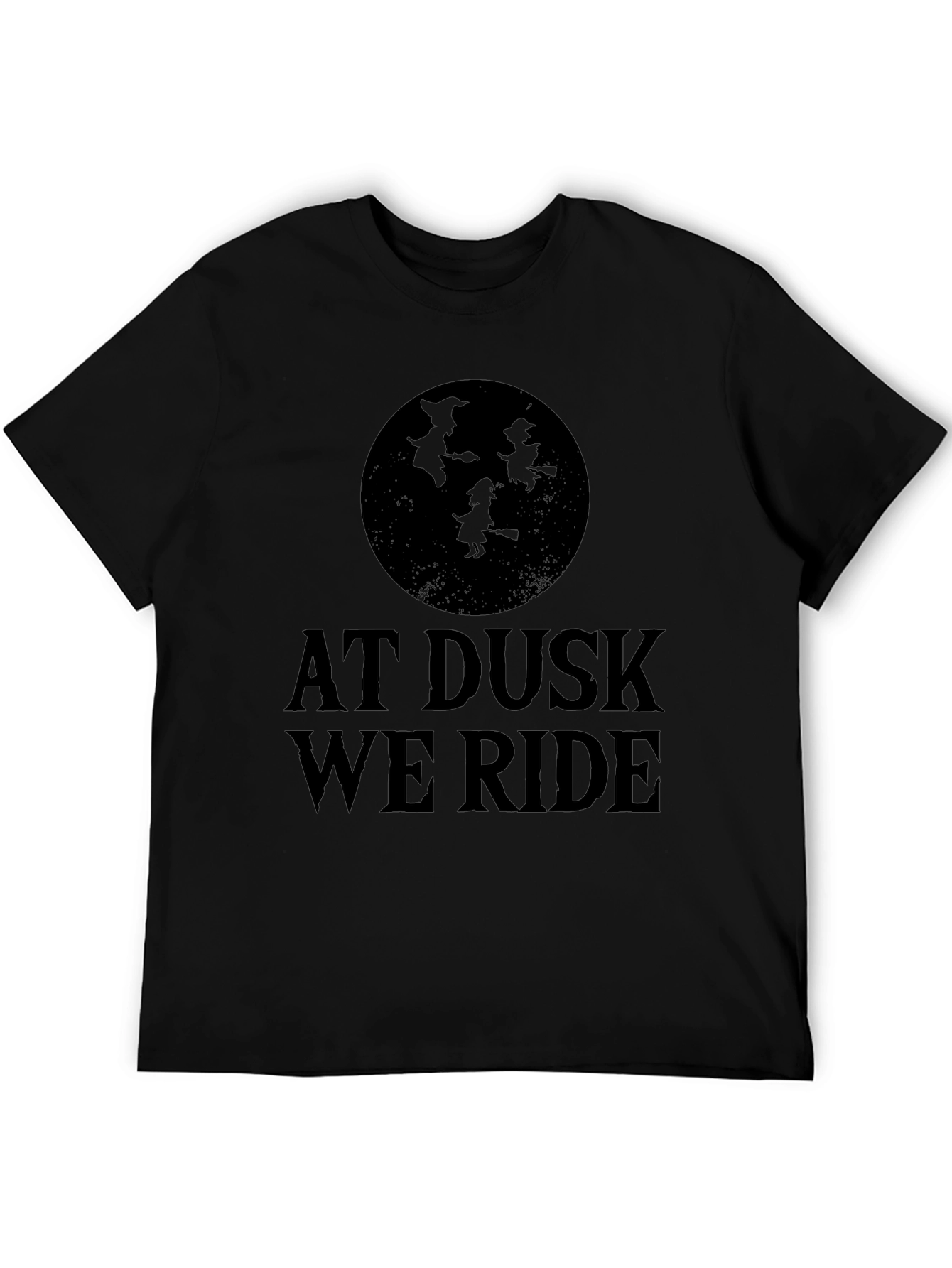 At Dusk We Ride Witch Graphic T-Shirt