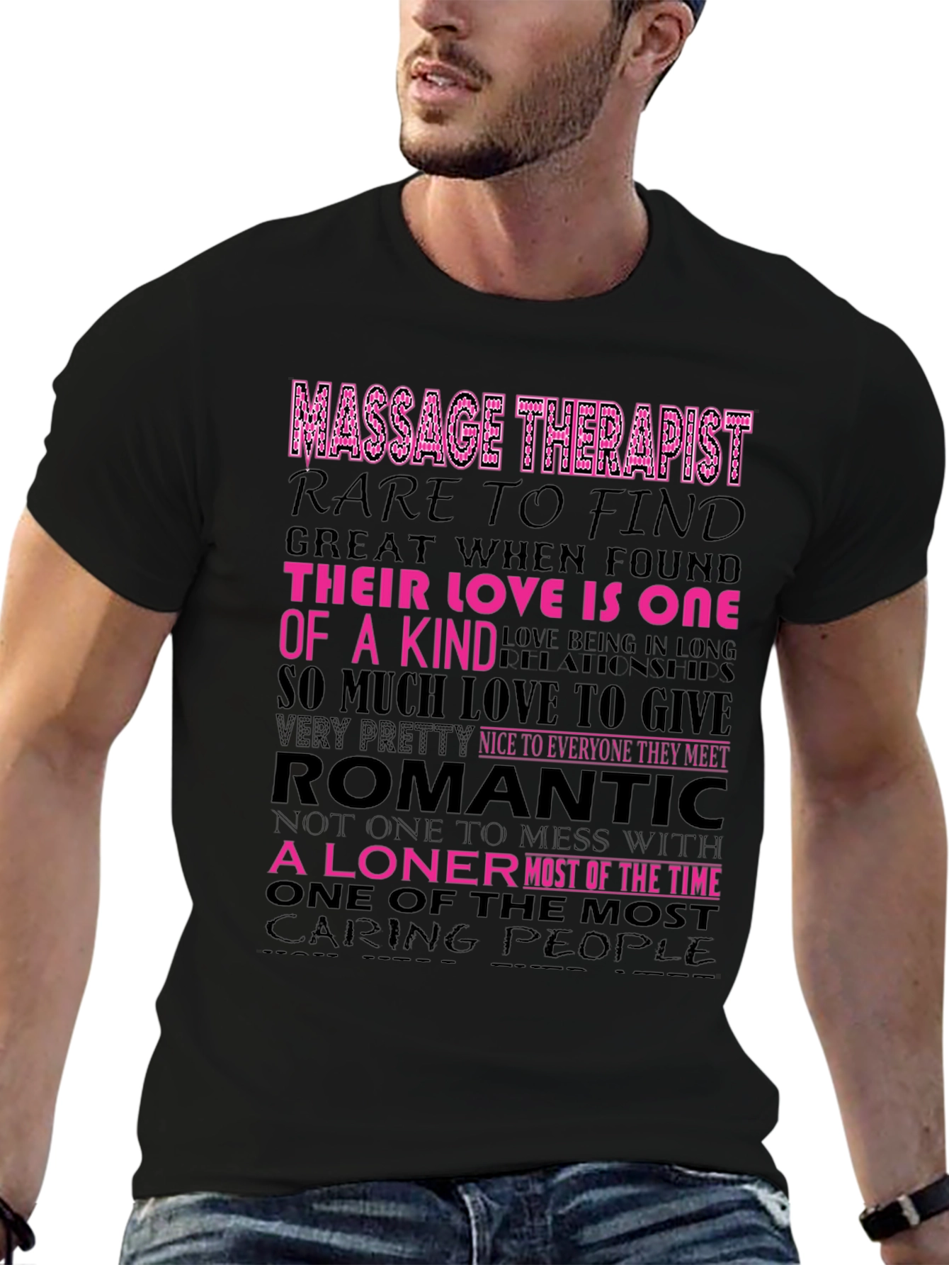 Massage Therapist Love Graphic T-Shirt