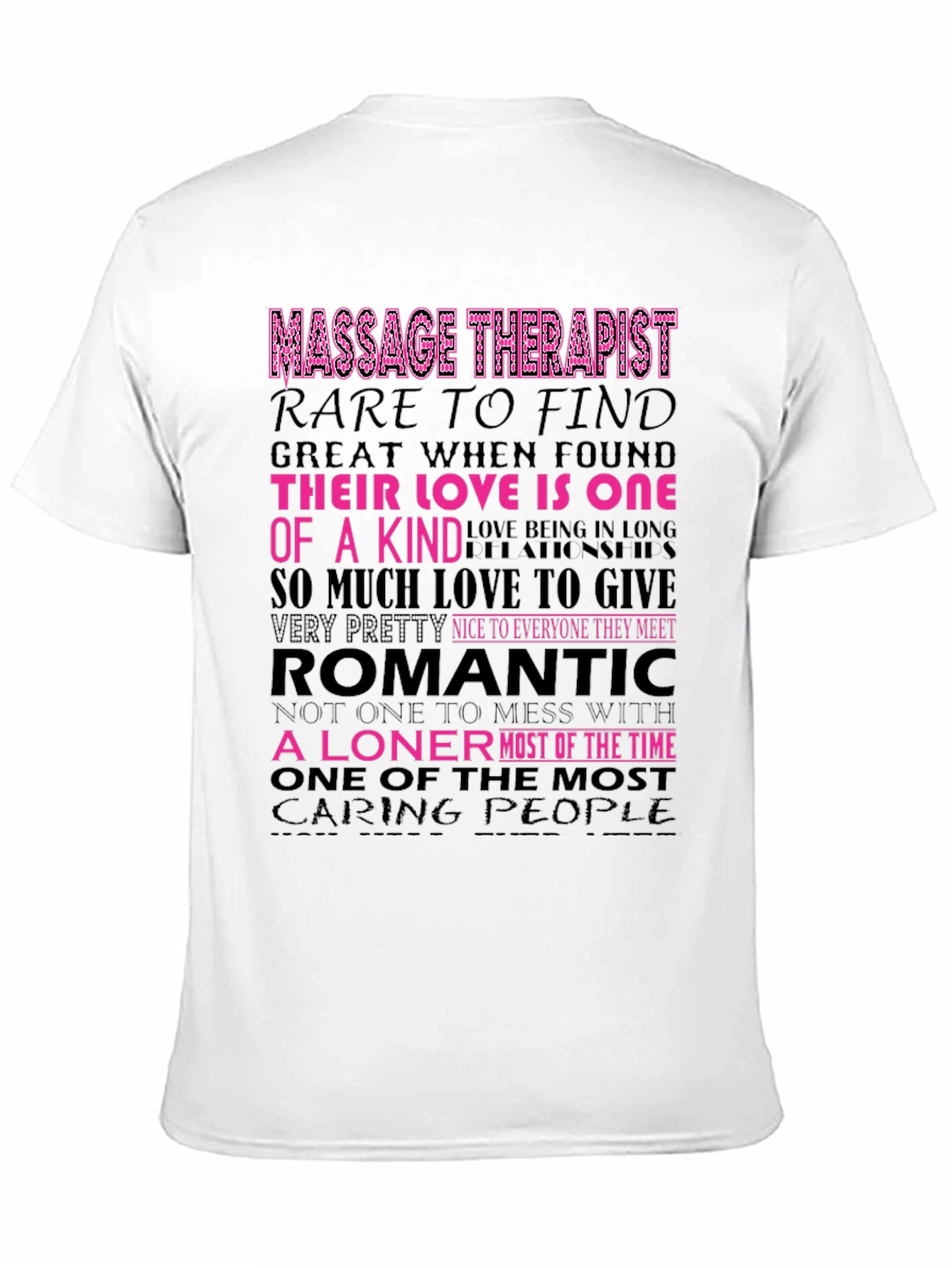 Massage Therapist Love Graphic T-Shirt