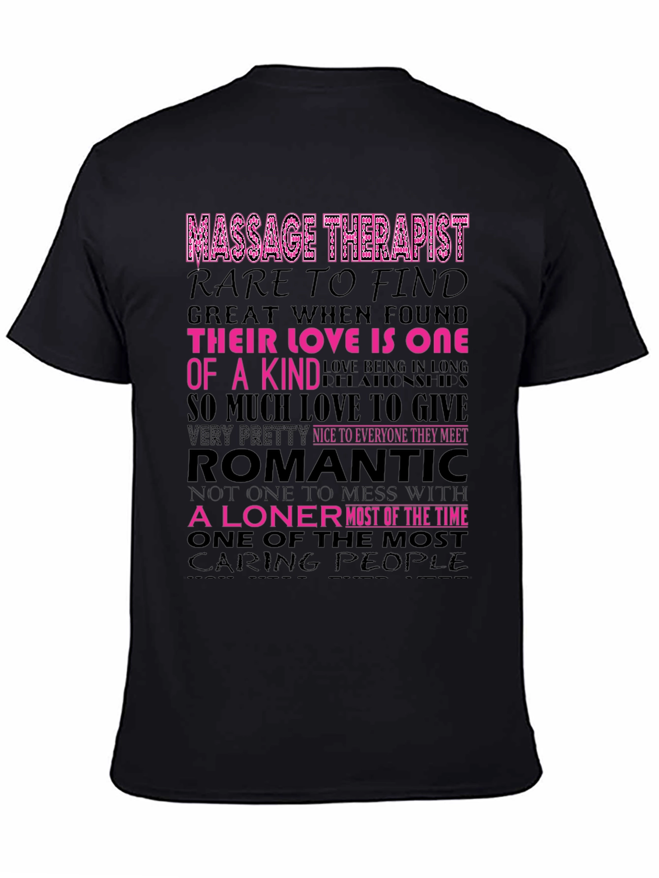 Massage Therapist Love Graphic T-Shirt