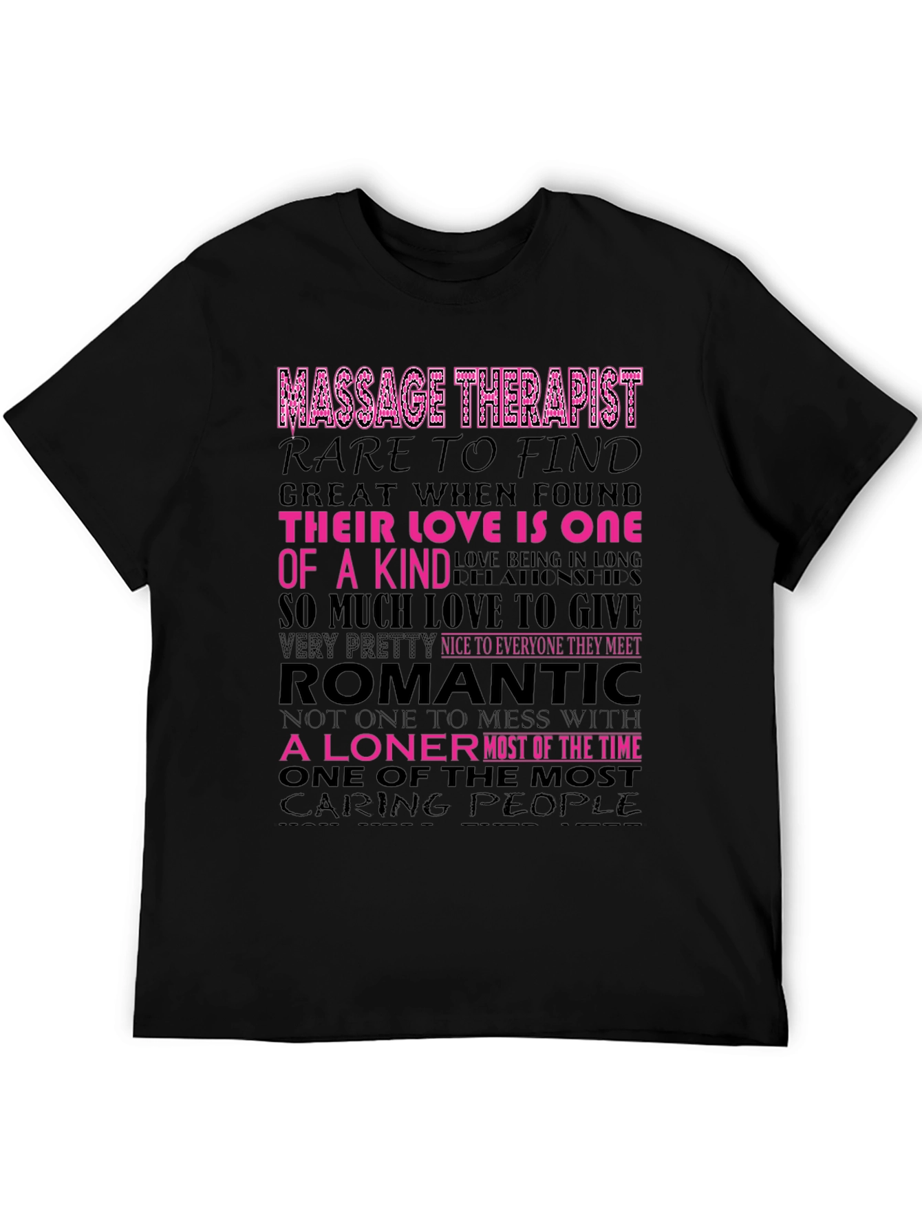 Massage Therapist Love Graphic T-Shirt