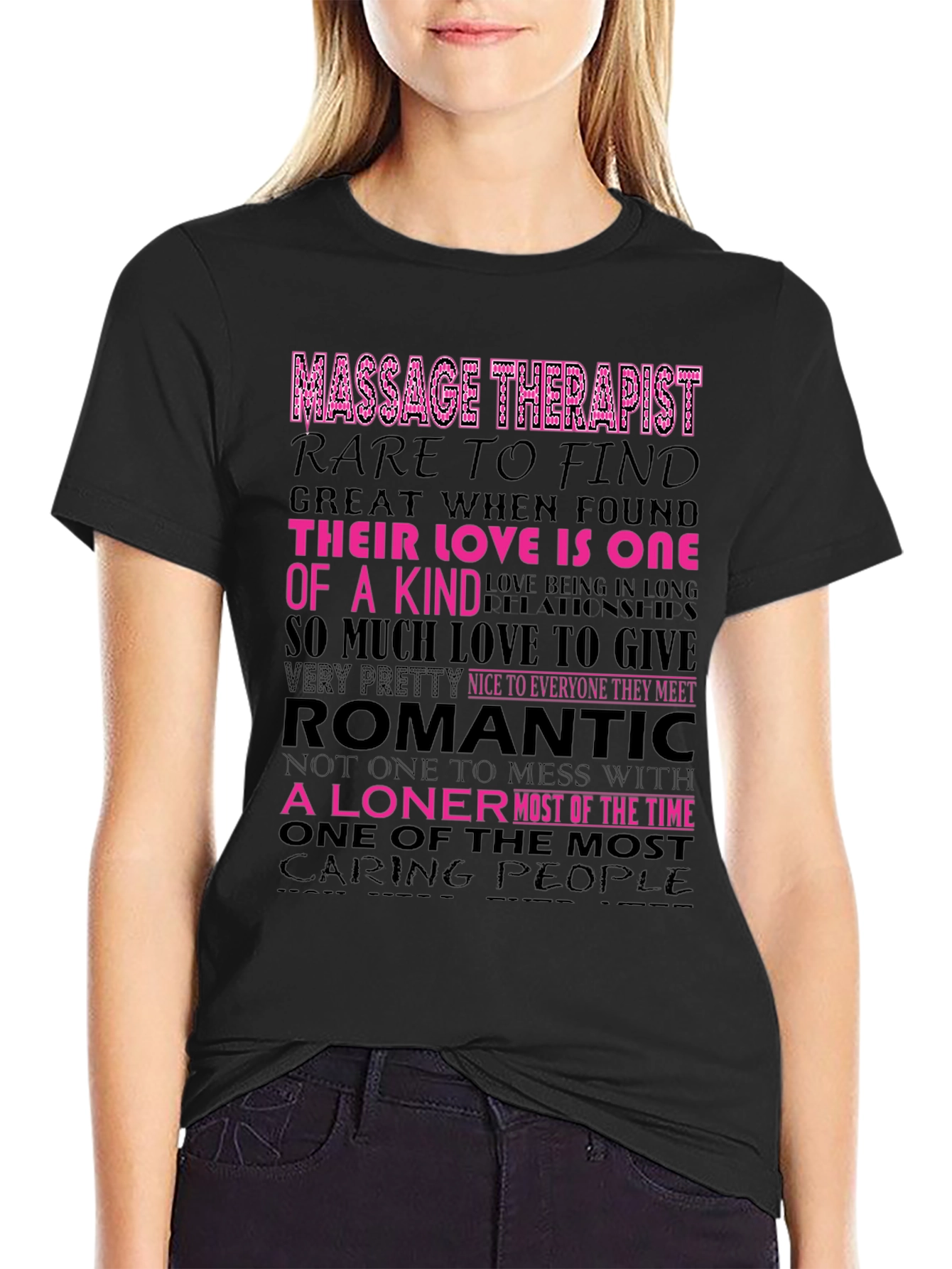 Massage Therapist Love Graphic T-Shirt