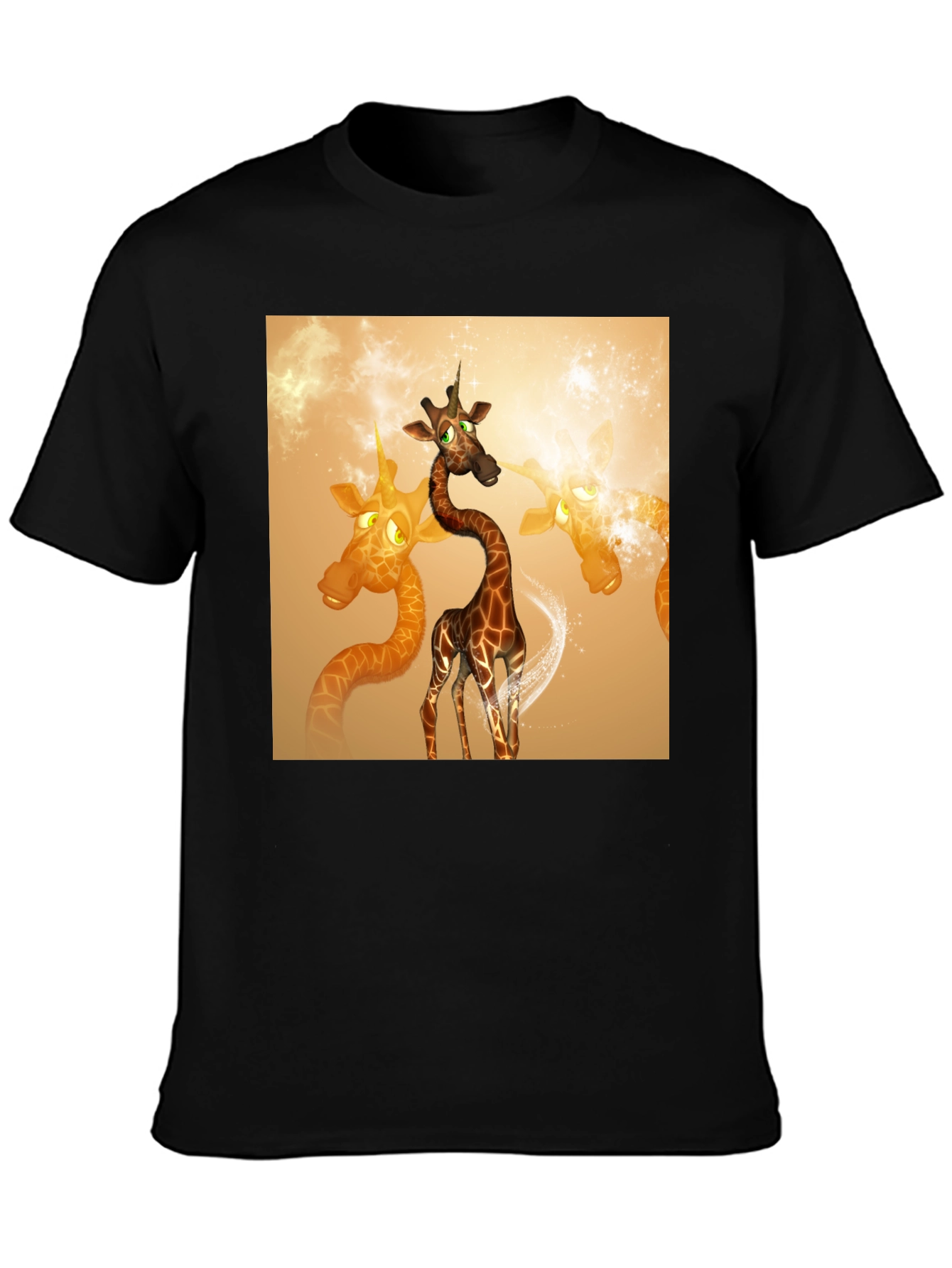 Giraffe T-Shirt: Unique Cartoon Design