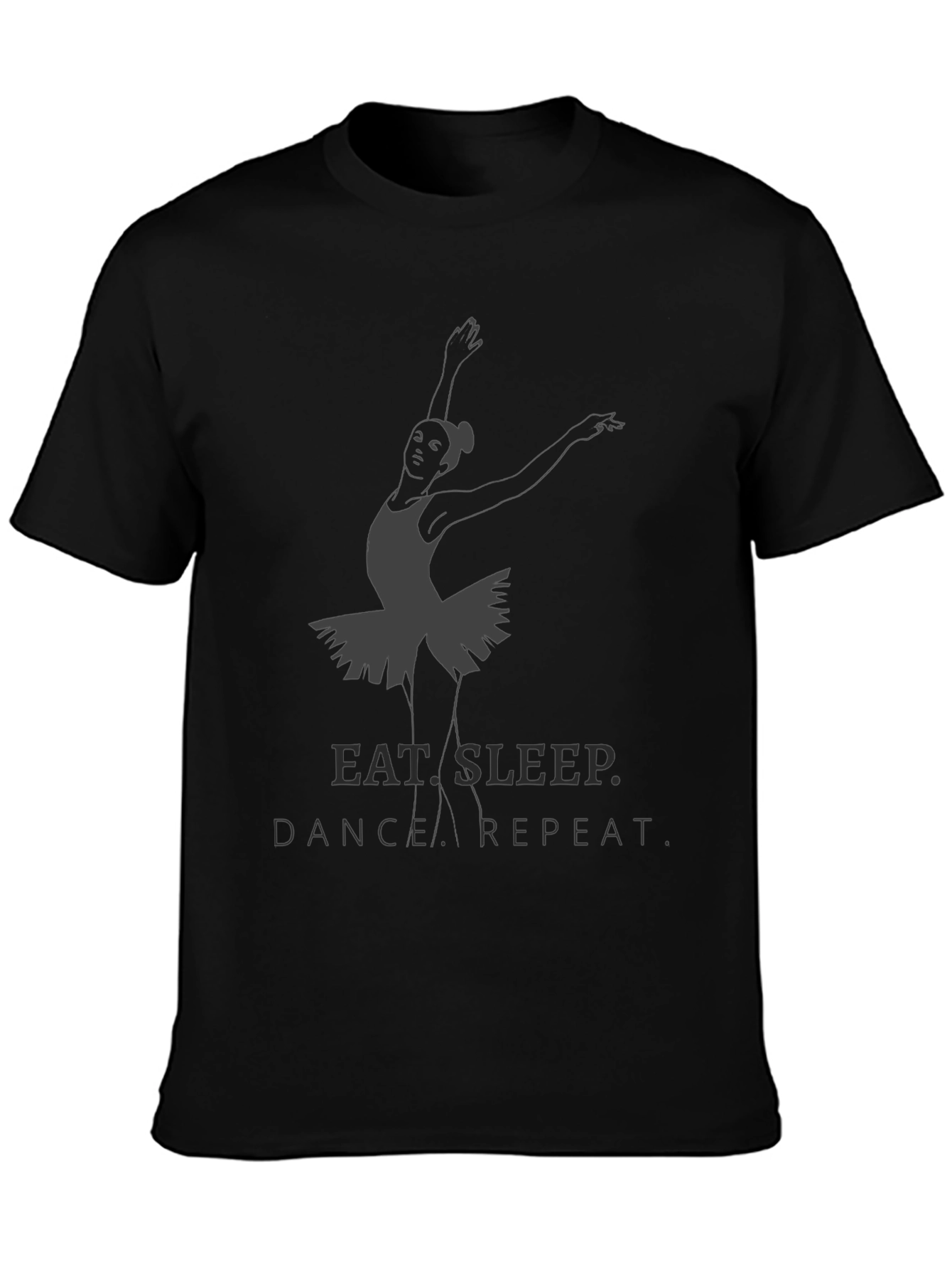 Eat Sleep Dance Repeat Black T-Shirt