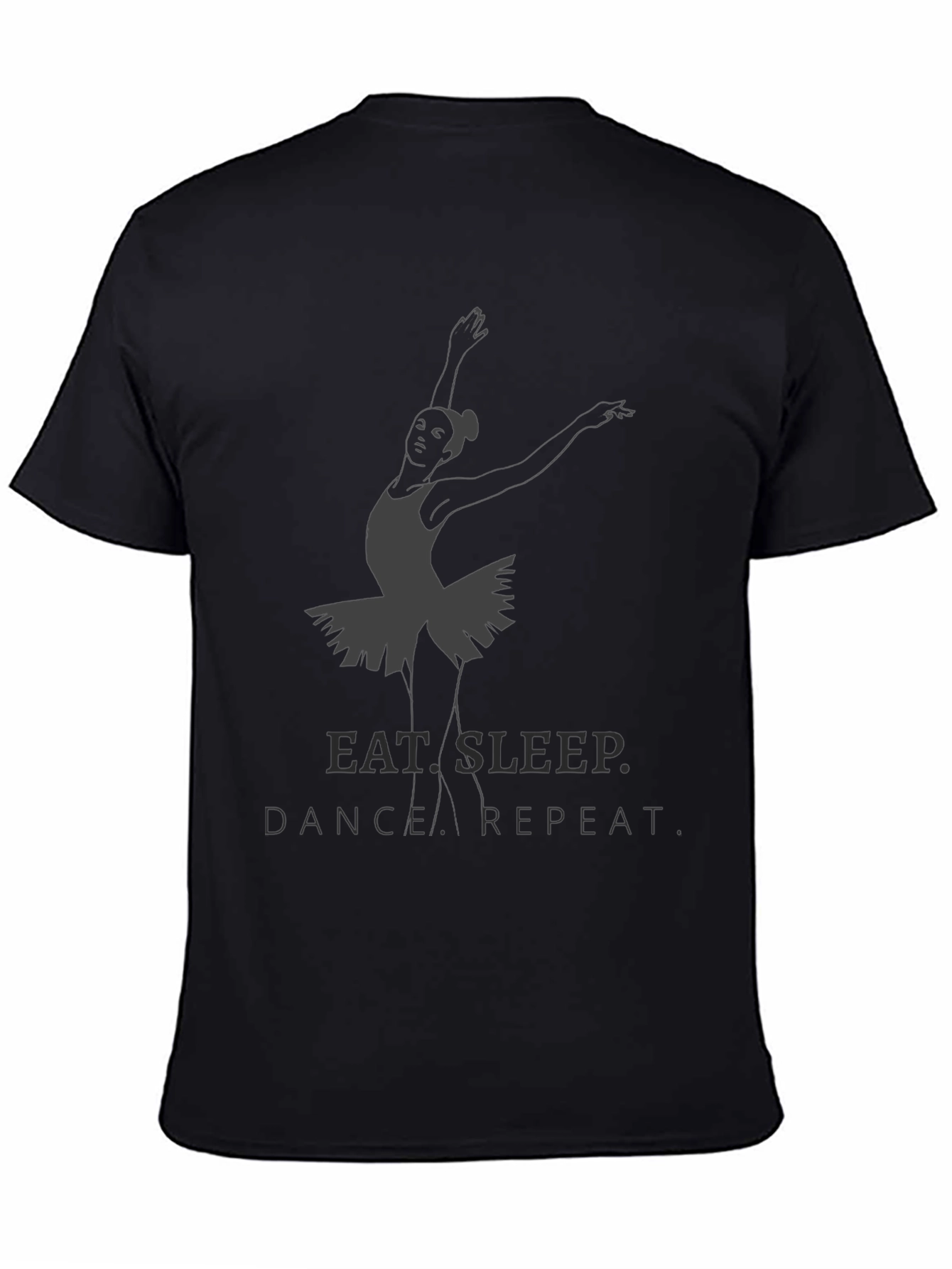 Eat Sleep Dance Repeat Black T-Shirt