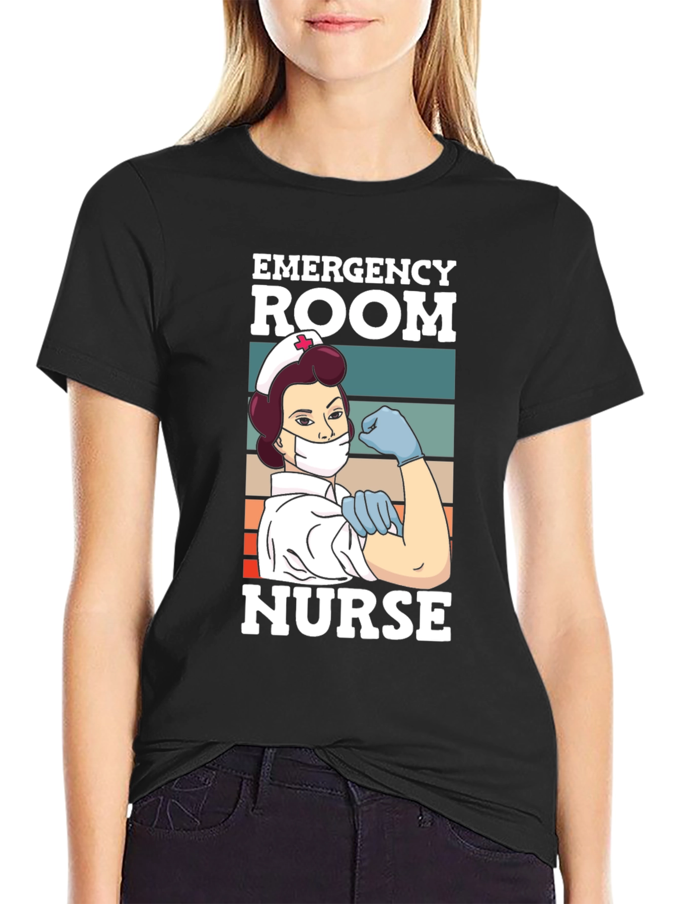 Emergency Room Nurse Graphic T-Shirt