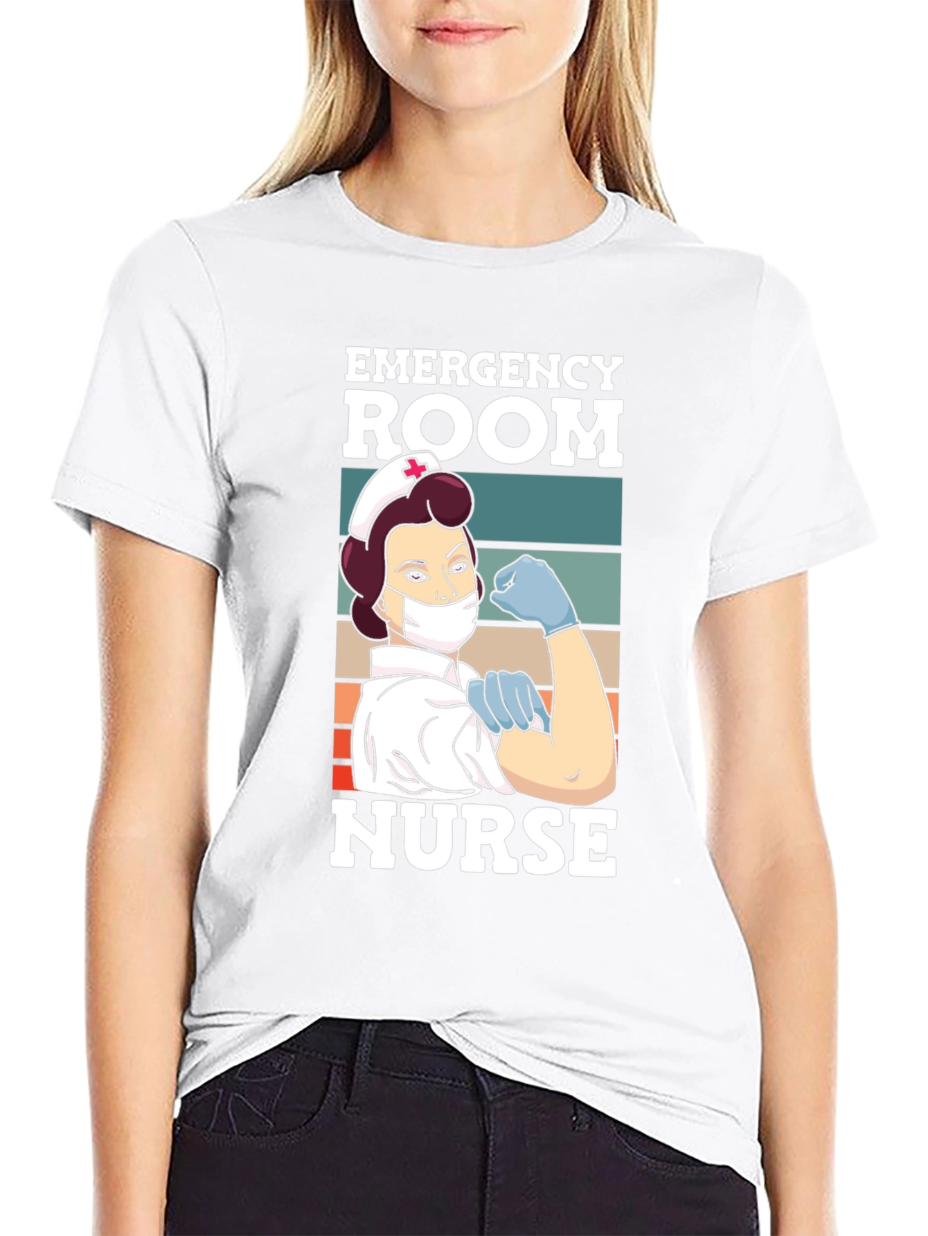 Emergency Room Nurse Graphic T-Shirt
