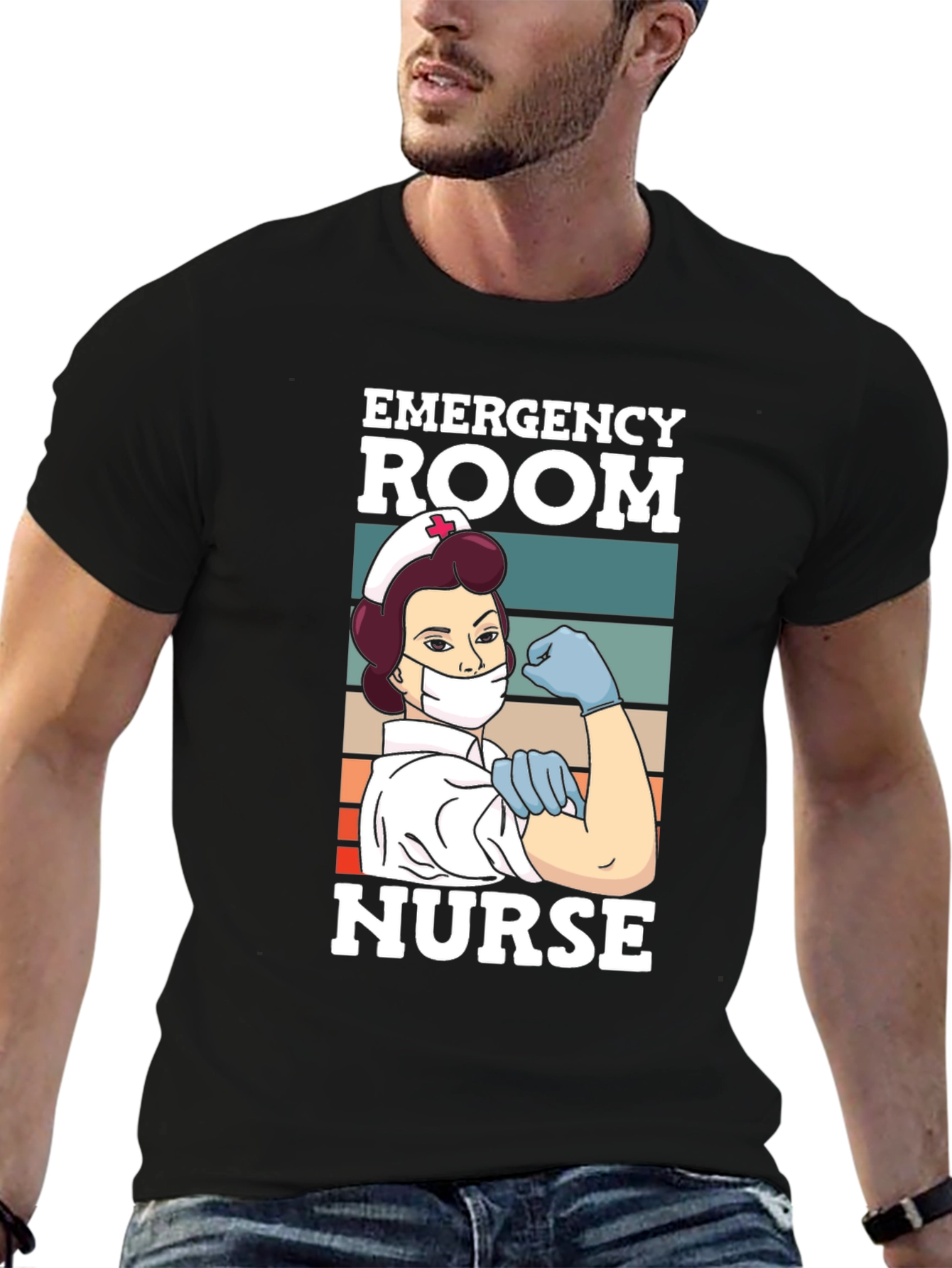 Emergency Room Nurse Graphic T-Shirt