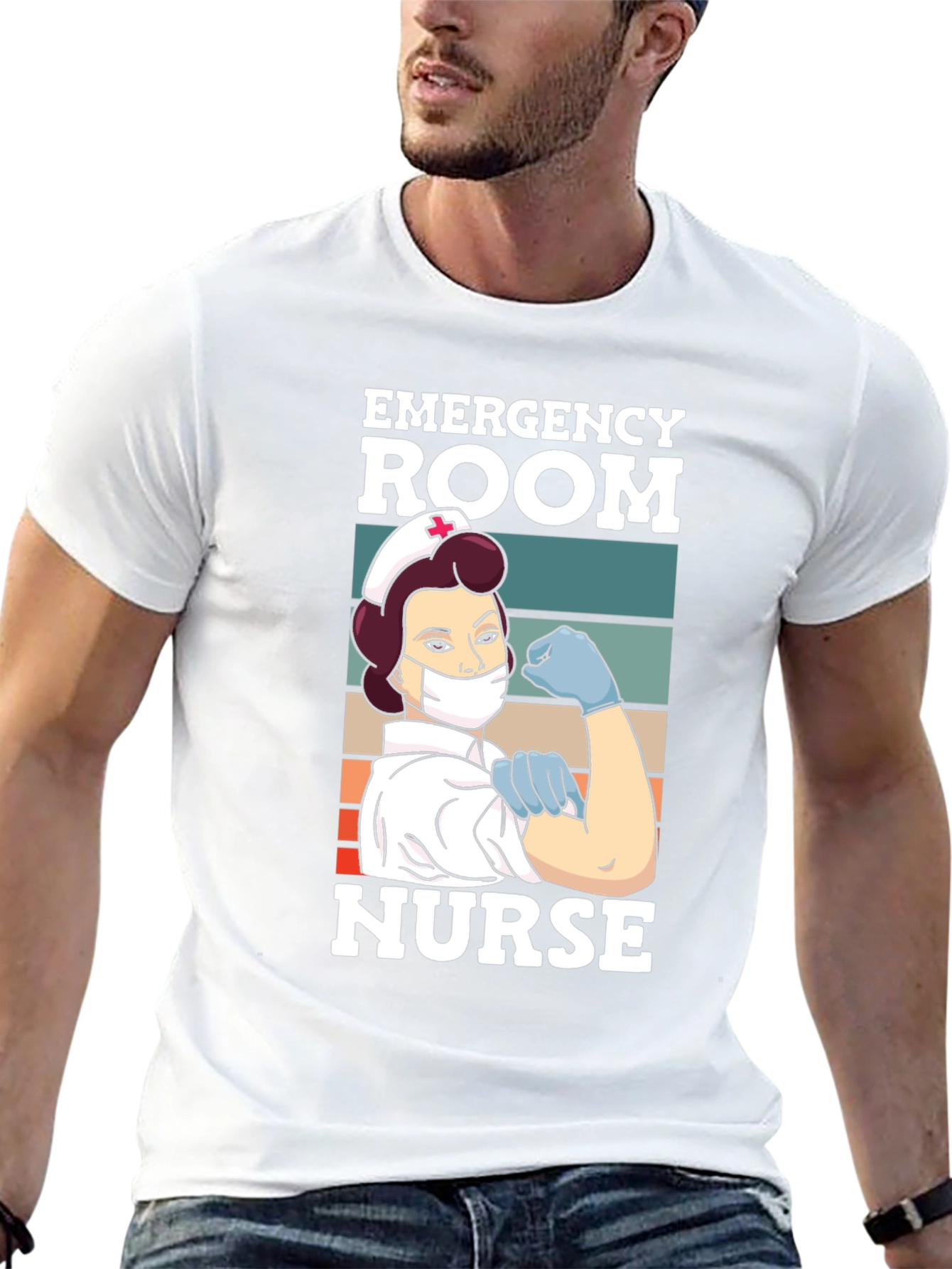 Emergency Room Nurse Graphic T-Shirt